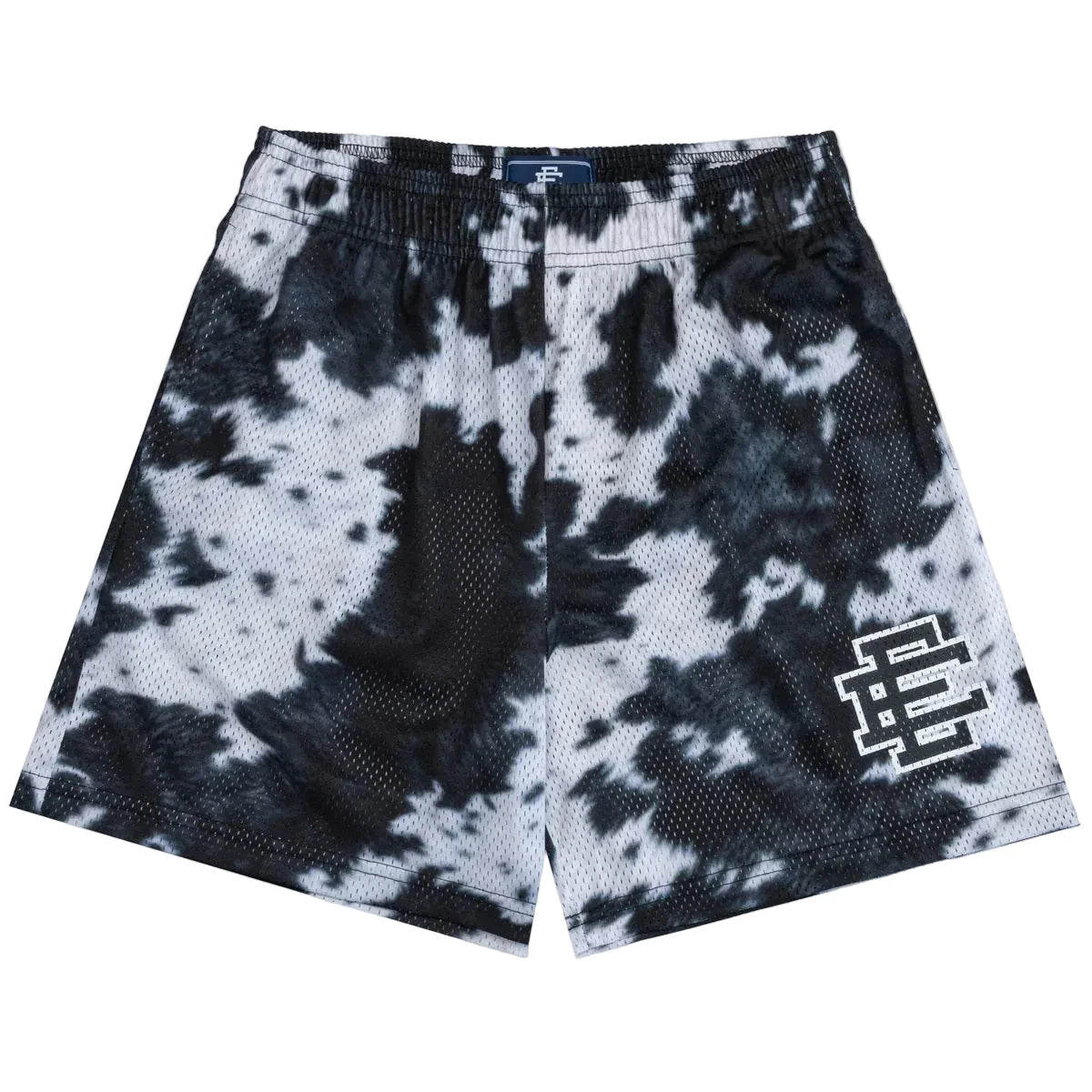 ERIC EMANUEL EE BASIC MESH SHORTS COWPRINT