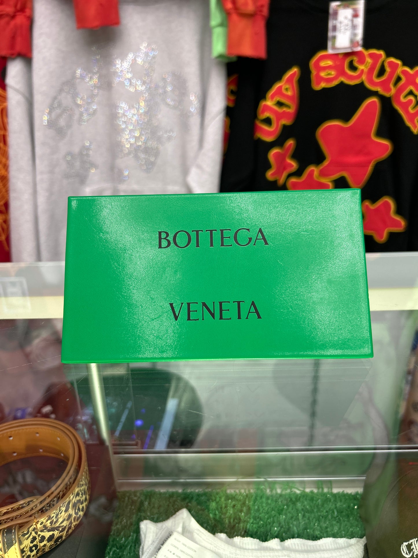 BOTTEGA VENETA WOVEN SUNGLASSES (PRE-OWNED)