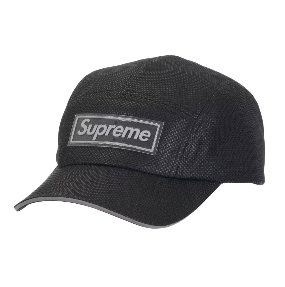 SUPREME METALLIC MESH CAMP CAP “BLACK” (BRAND NEW)