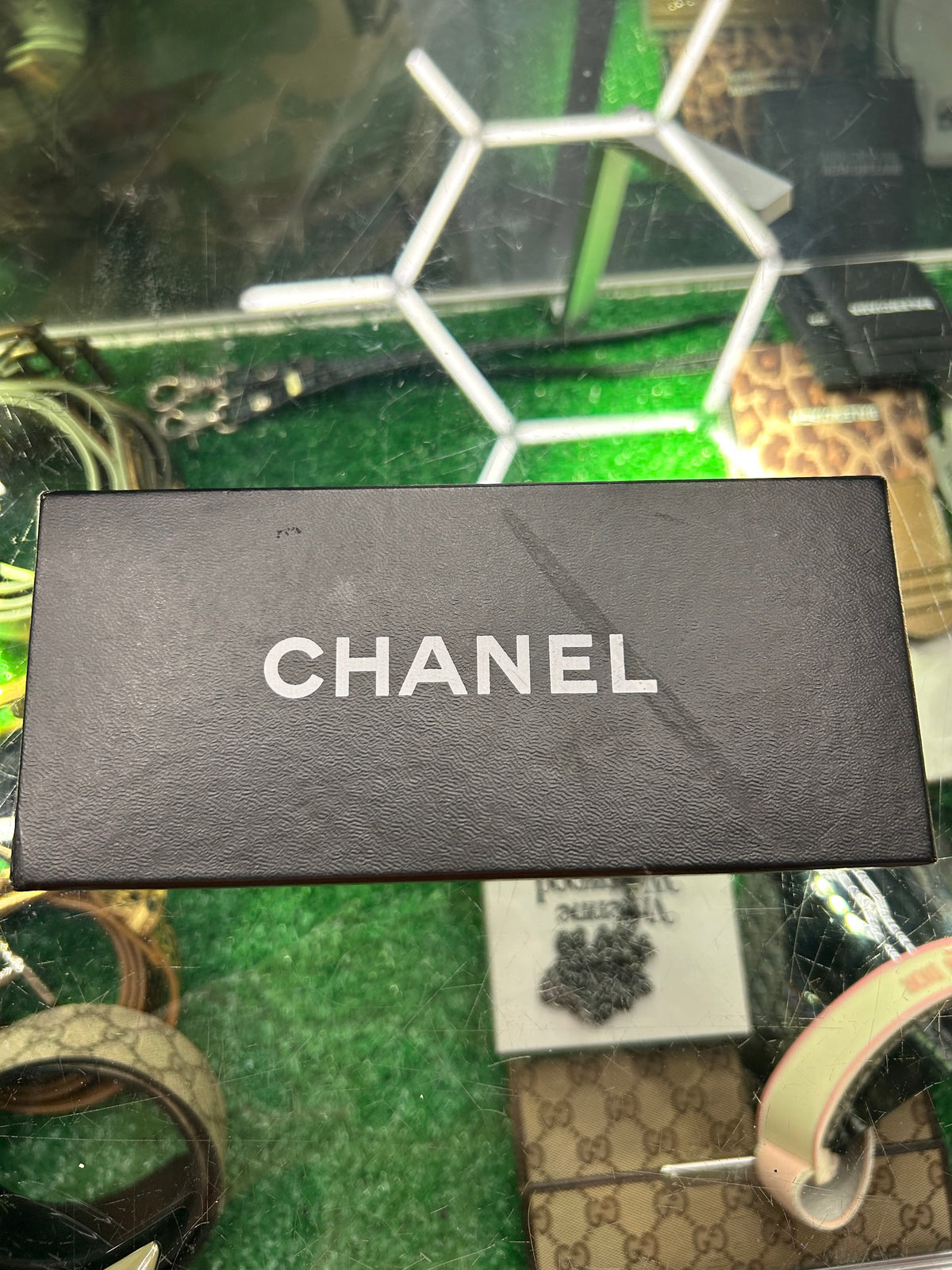 CHANEL VINTAGE SUNGLASSES (PRE-OWNED W/ CASE)