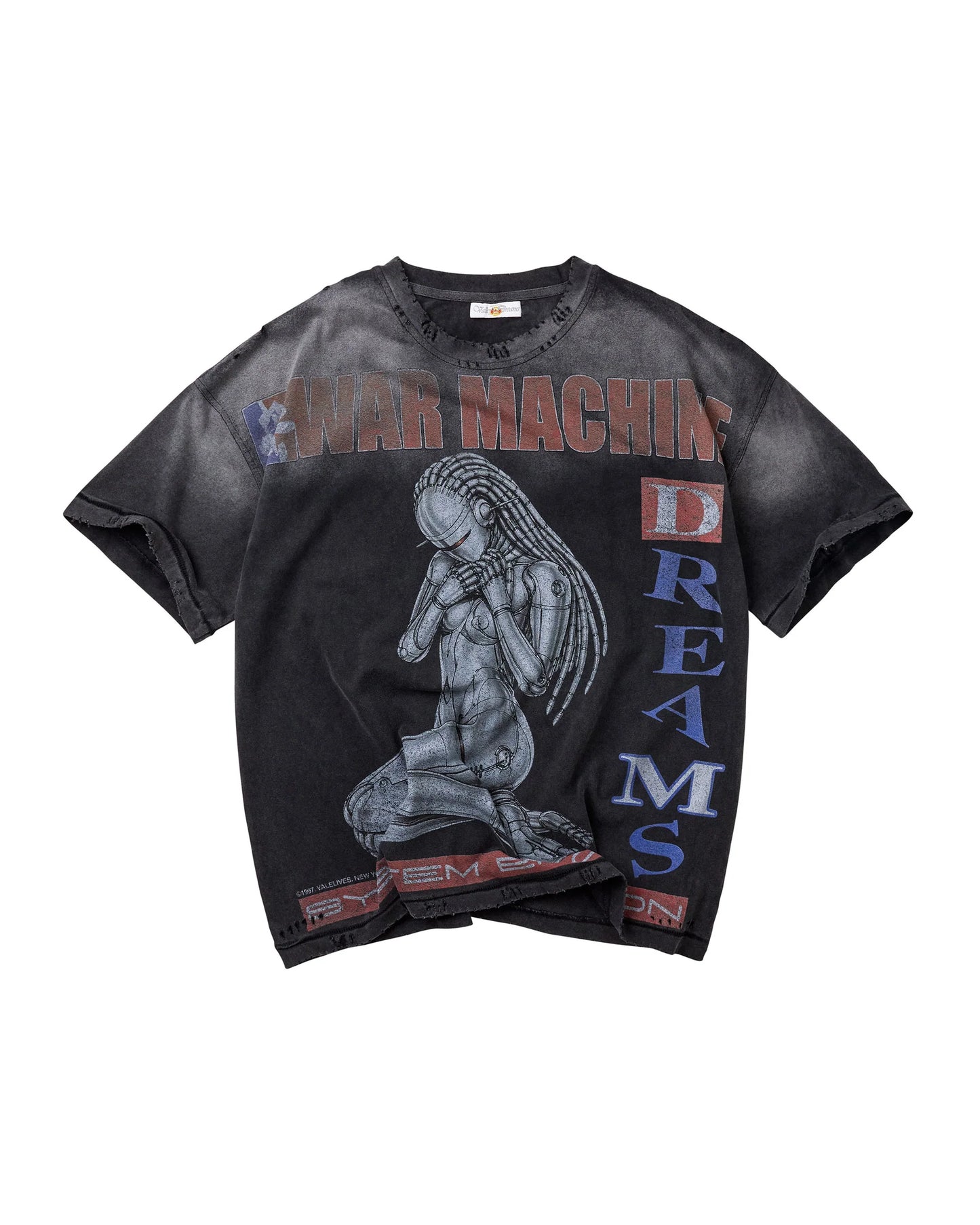 VALE FOREVER WAR MACHINE BLACK TEE (BRAND NEW)