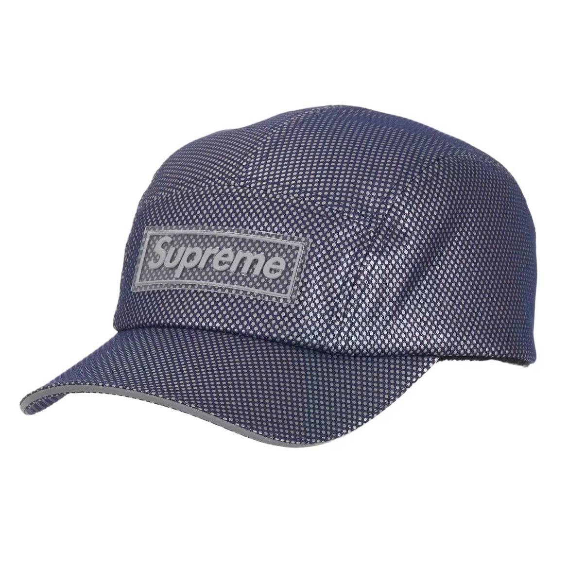 SUPREME METALLIC MESH CAMP CAP “BLUE” (BRAND NEW)
