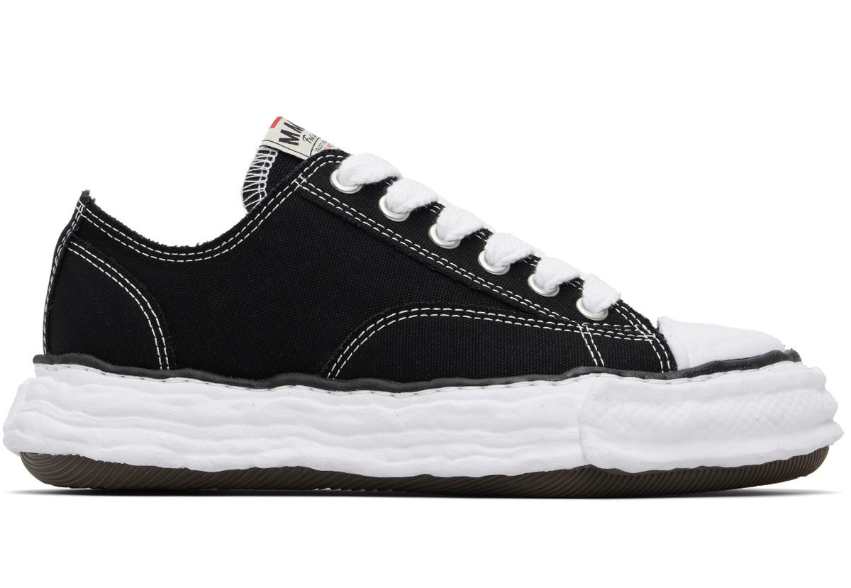 MAISON MIHARA YASUHIRO BLACK PETERSON23 CANVAS LOW
