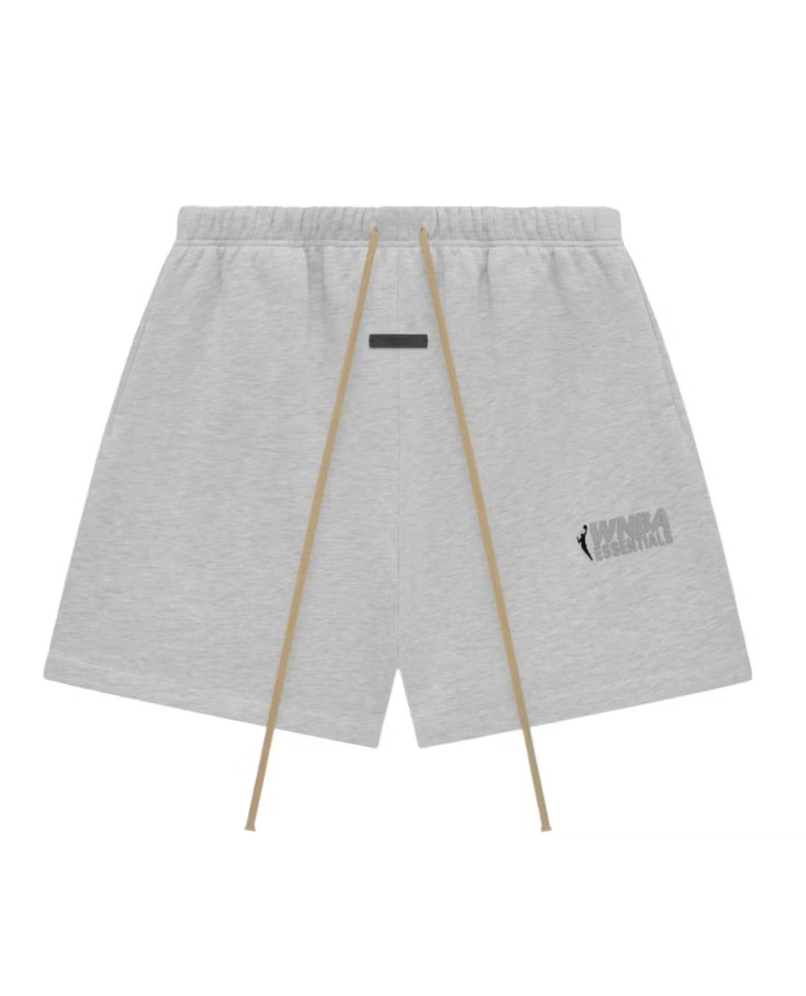 ESSENTIALS FEAR OF GOD LIGHT HEATHER GREY WNBA SWEATSHORTS (BRAND NEW)