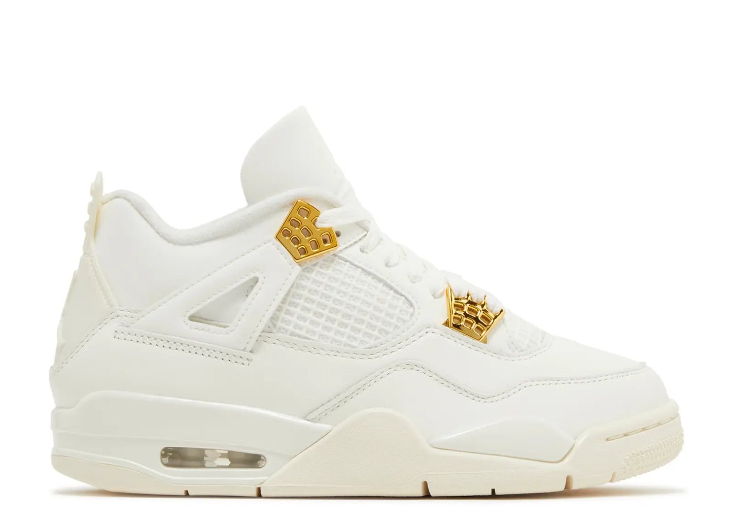 JORDAN 4 METALLIC GOLD (PRE-OWNED W/ BOX)