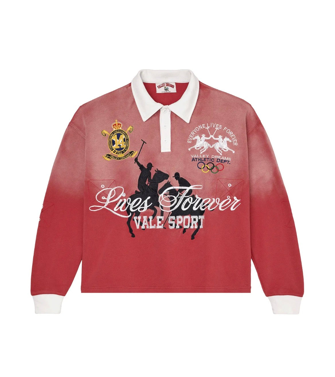VALE FOREVER ROCKEFELLER RUGBY “RED” (BRAND NEW)