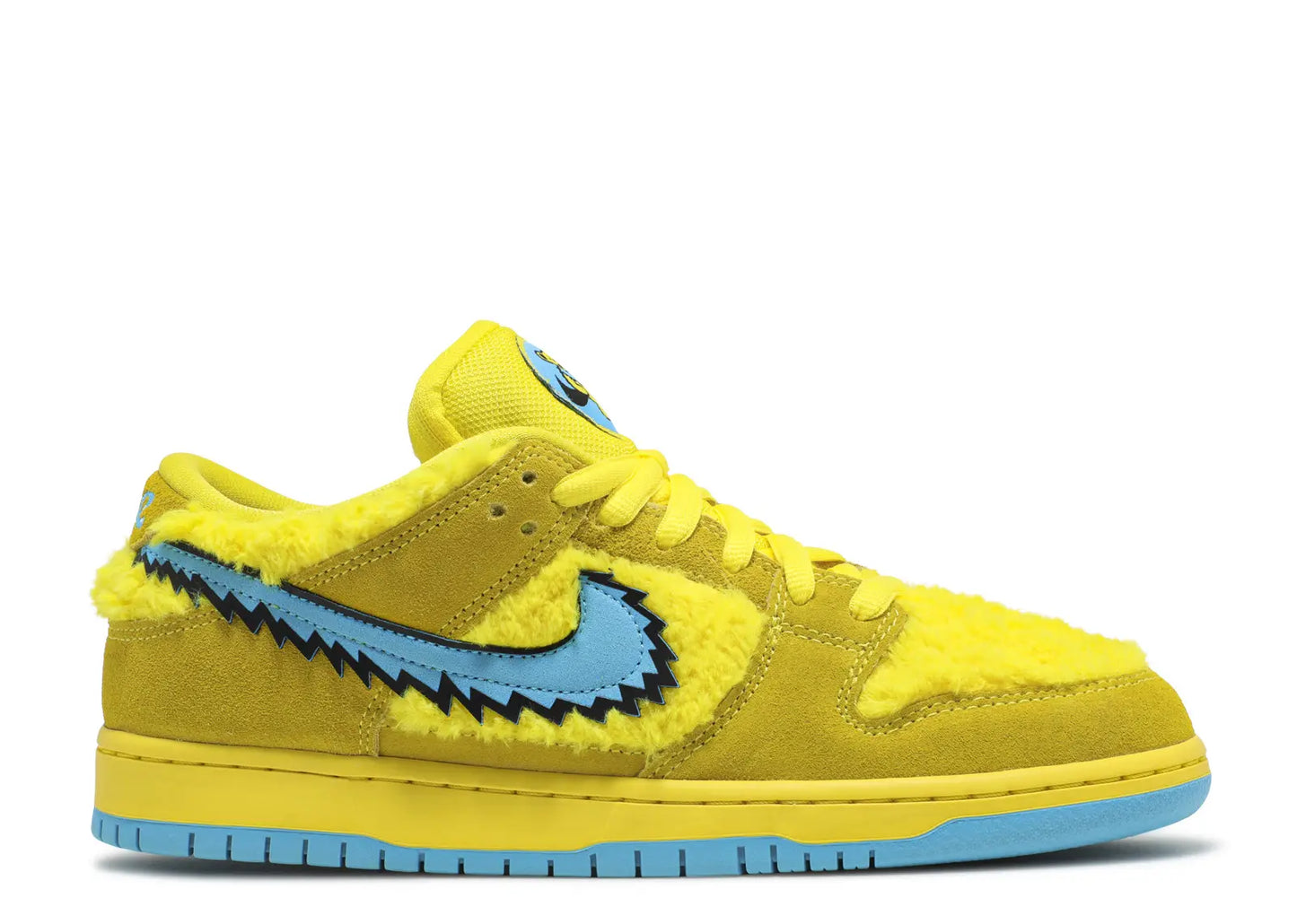 DUNK LOW SB GRATEFUL DEAD BEAR OPTI YELLOW (VNDS W/ BOX)