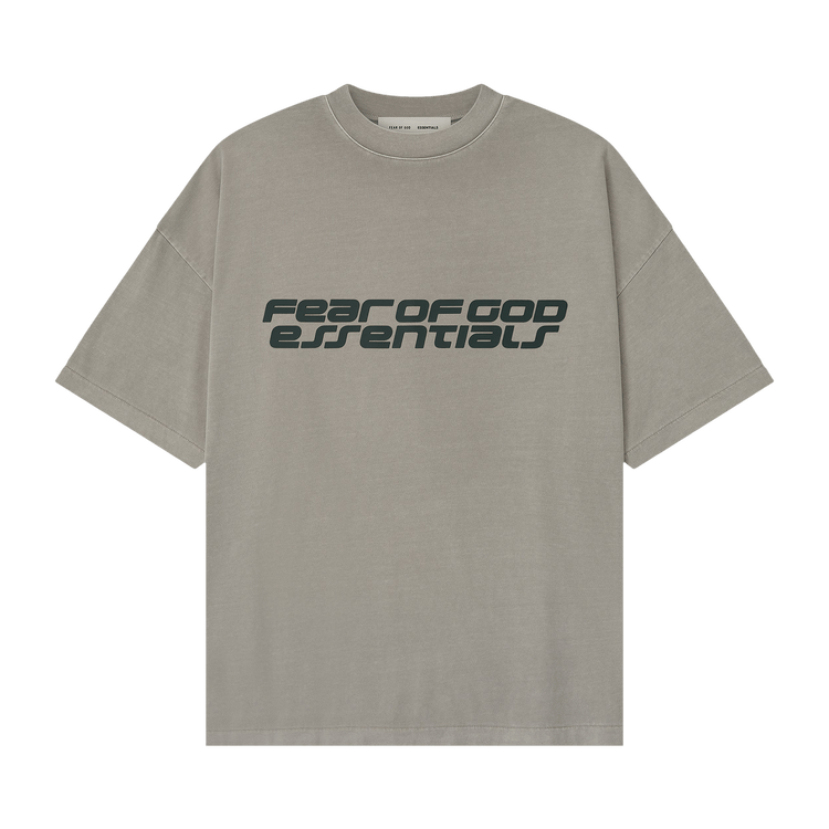 ESSENTIALS FEAR OF GOD 26 LOGO GREY TEE (BRAND NEW)