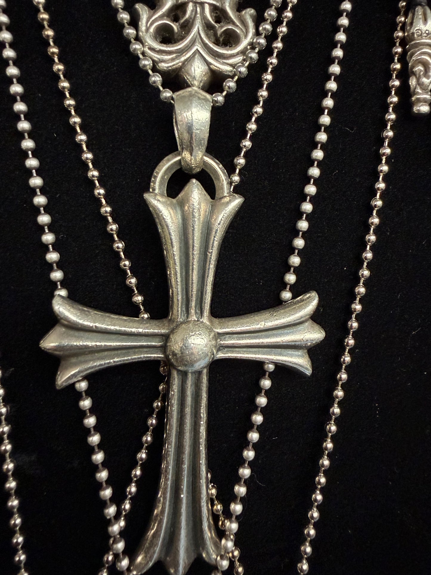 CHROME HEARTS BIG CROSS W/BALE