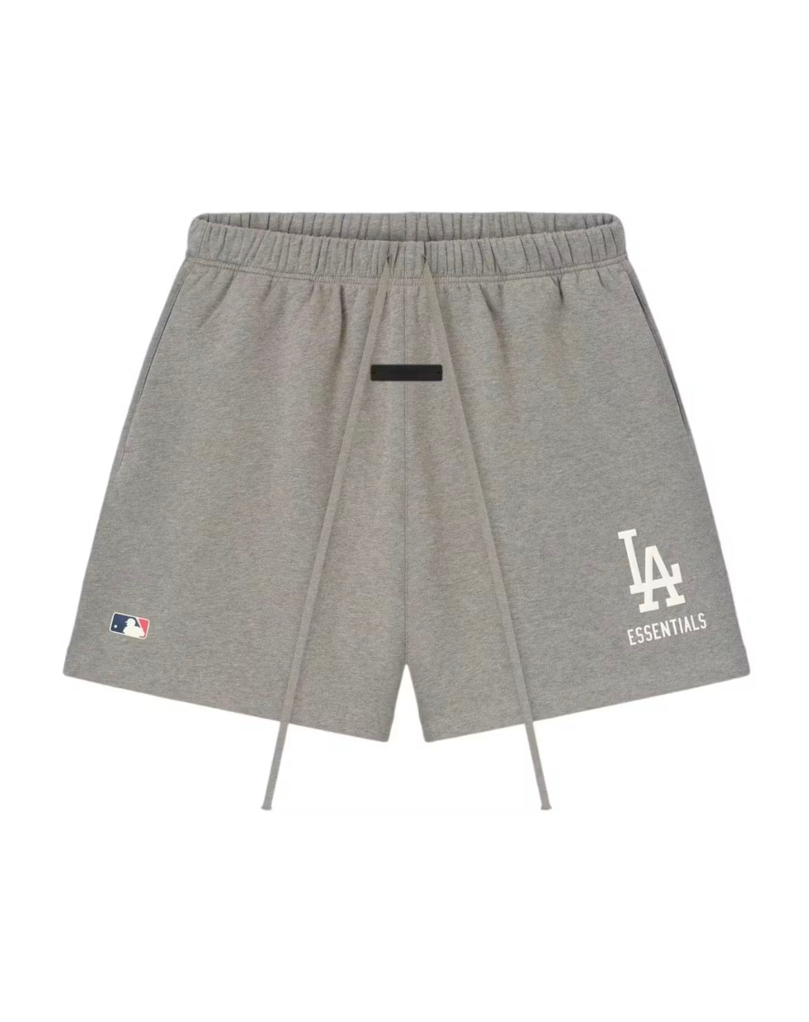 ESSENTIALS FEAR OF GOD DODGERS CLASSIC SWEATSHORTS HEATHER GREY (BRAND NEW)