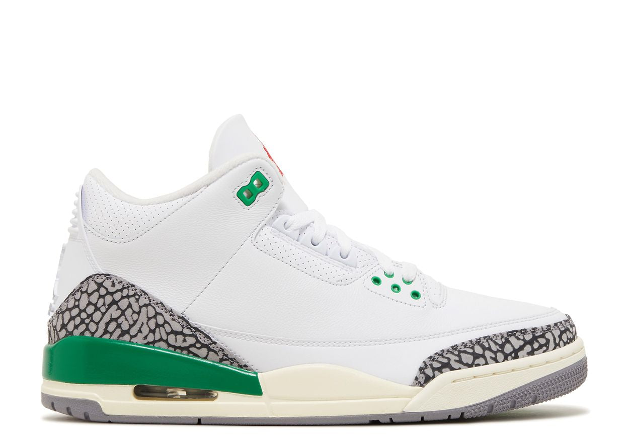 JORDAN 3 LUCKY GREEN (BRAND NEW)