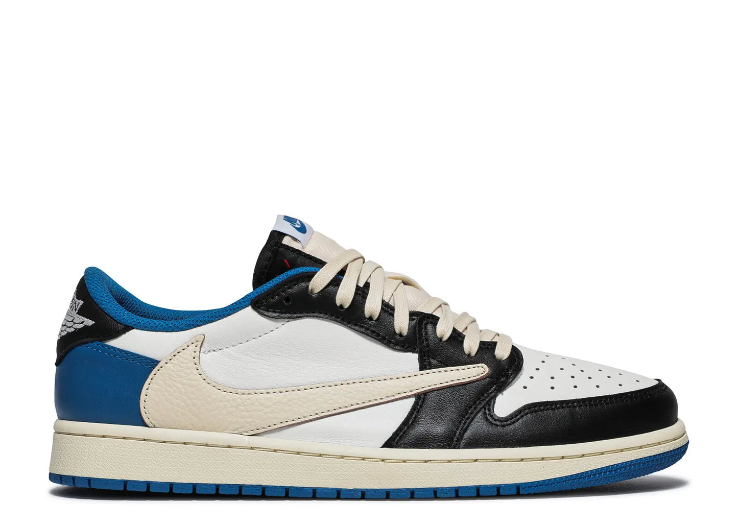 JORDAN 1 LOW TRAVIS SCOTT FRAGMENT (PRE-OWNED W/ BOX)