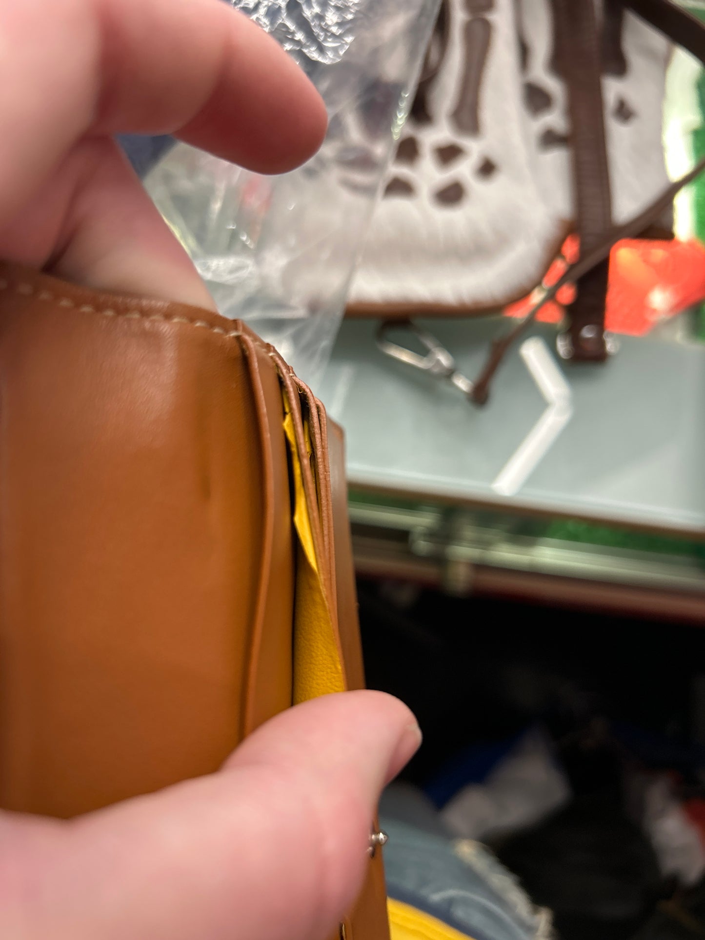 GOYARD SAINT-LAMBERT WALLET BLACK GOLD (PRE-OWNED)