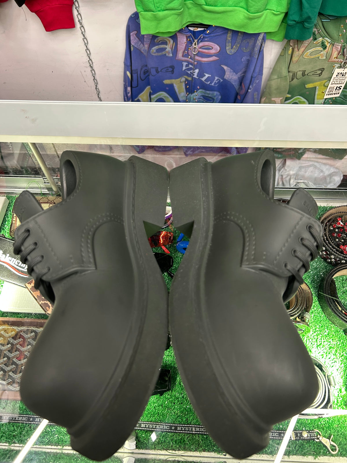 BALENCIAGA STEROID DERBY GREEN (PRE-OWNED NO BOX)