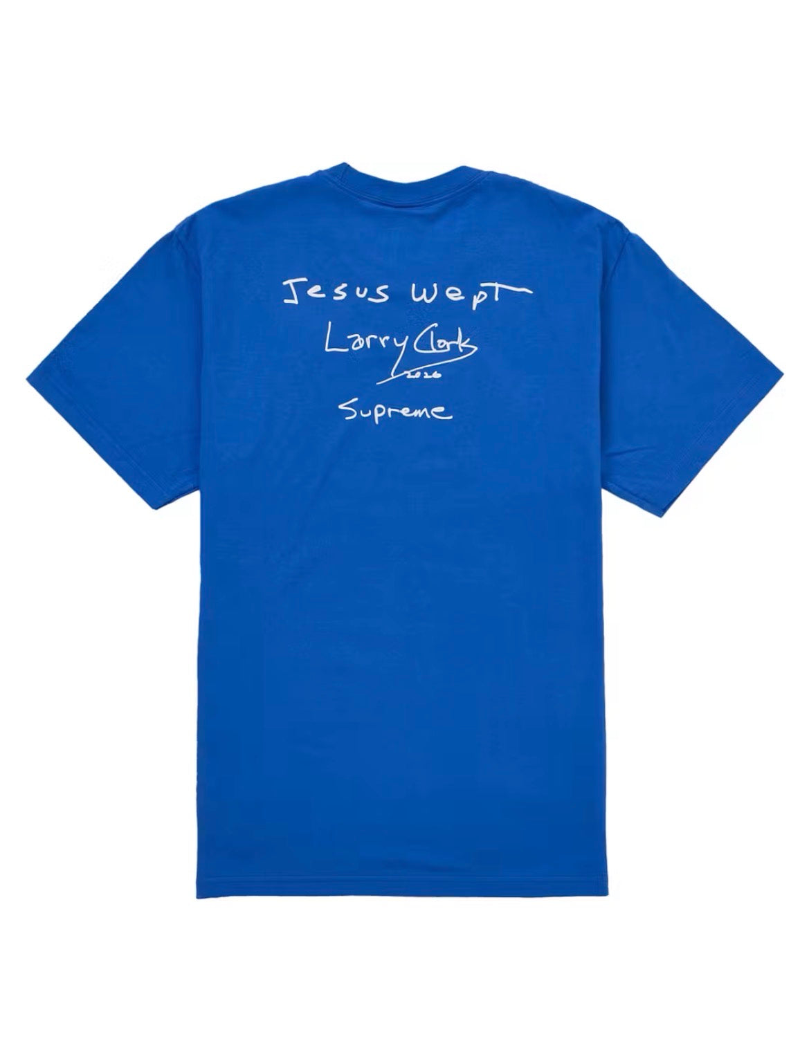 SUPREME LARRY CLARK G*N TEE “BLUE”