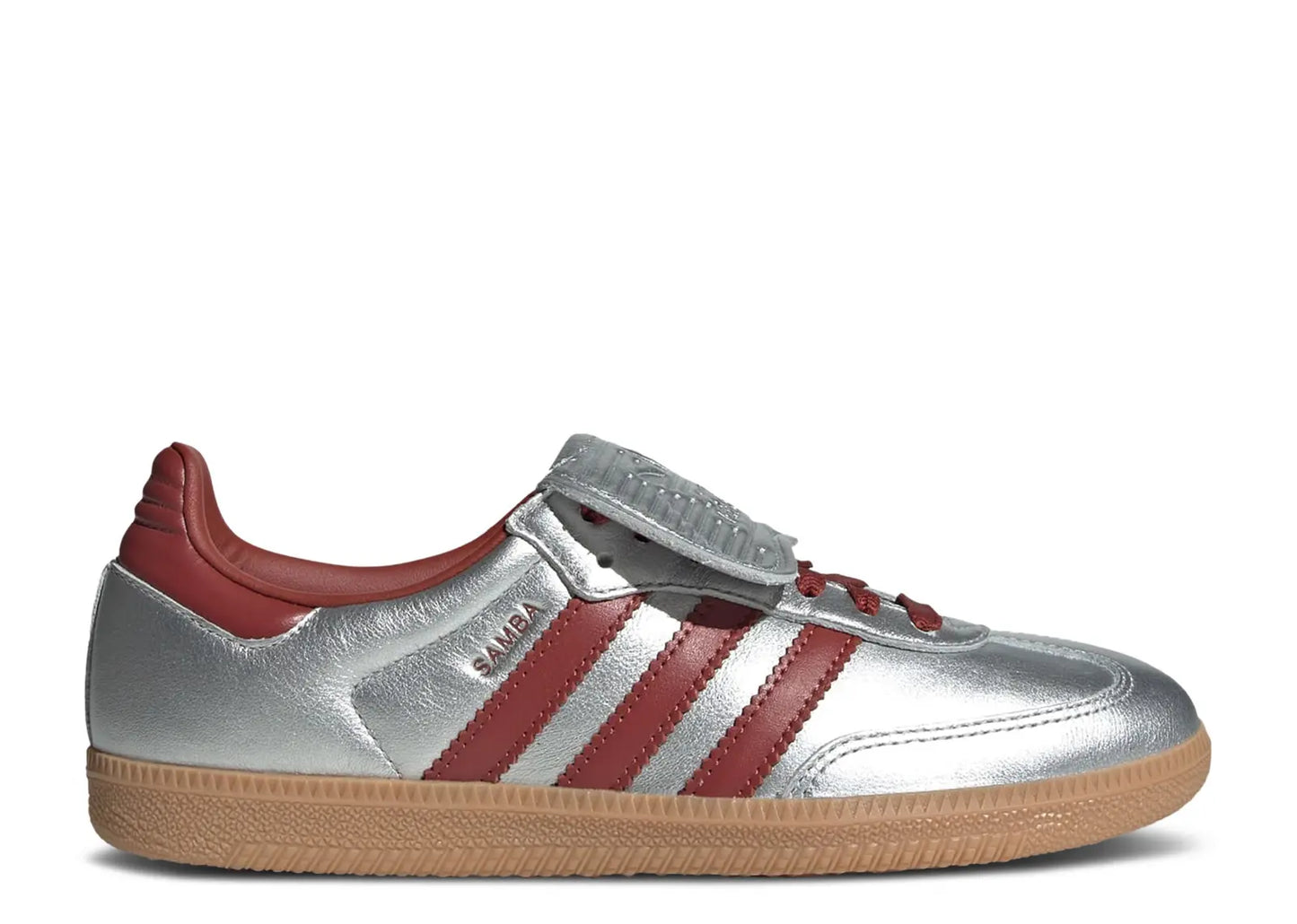 ADIDAS SAMBA LT SILVER METALLIC PRELOVED RUBY (BRAND NEW)