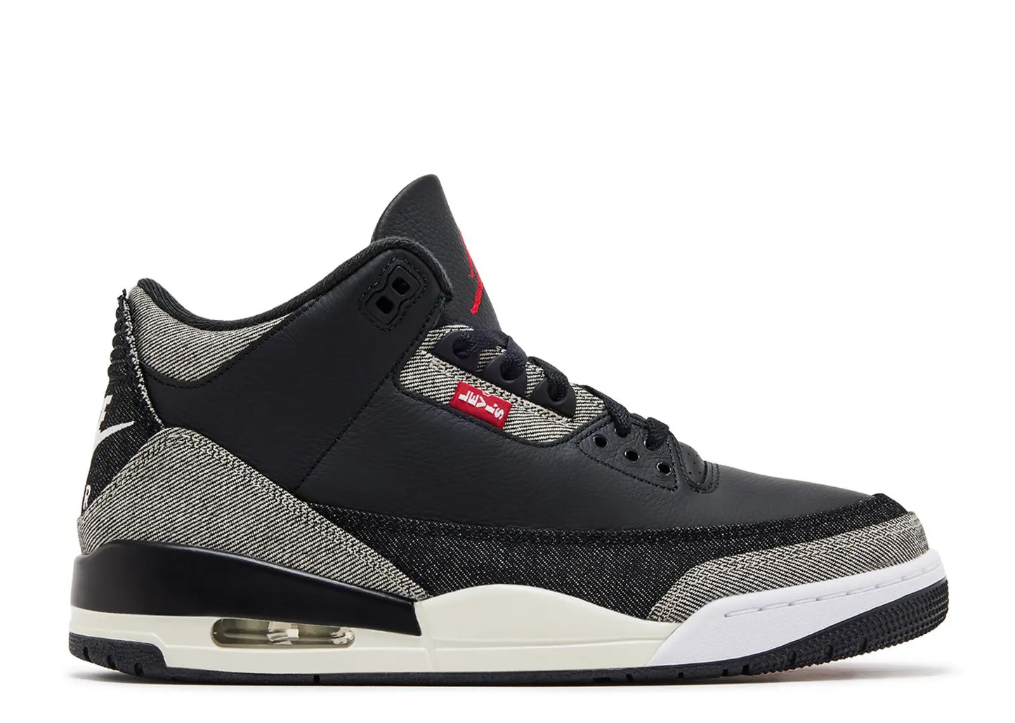 JORDAN 3 LEVI BLACK DENIM (BRAND NEW)