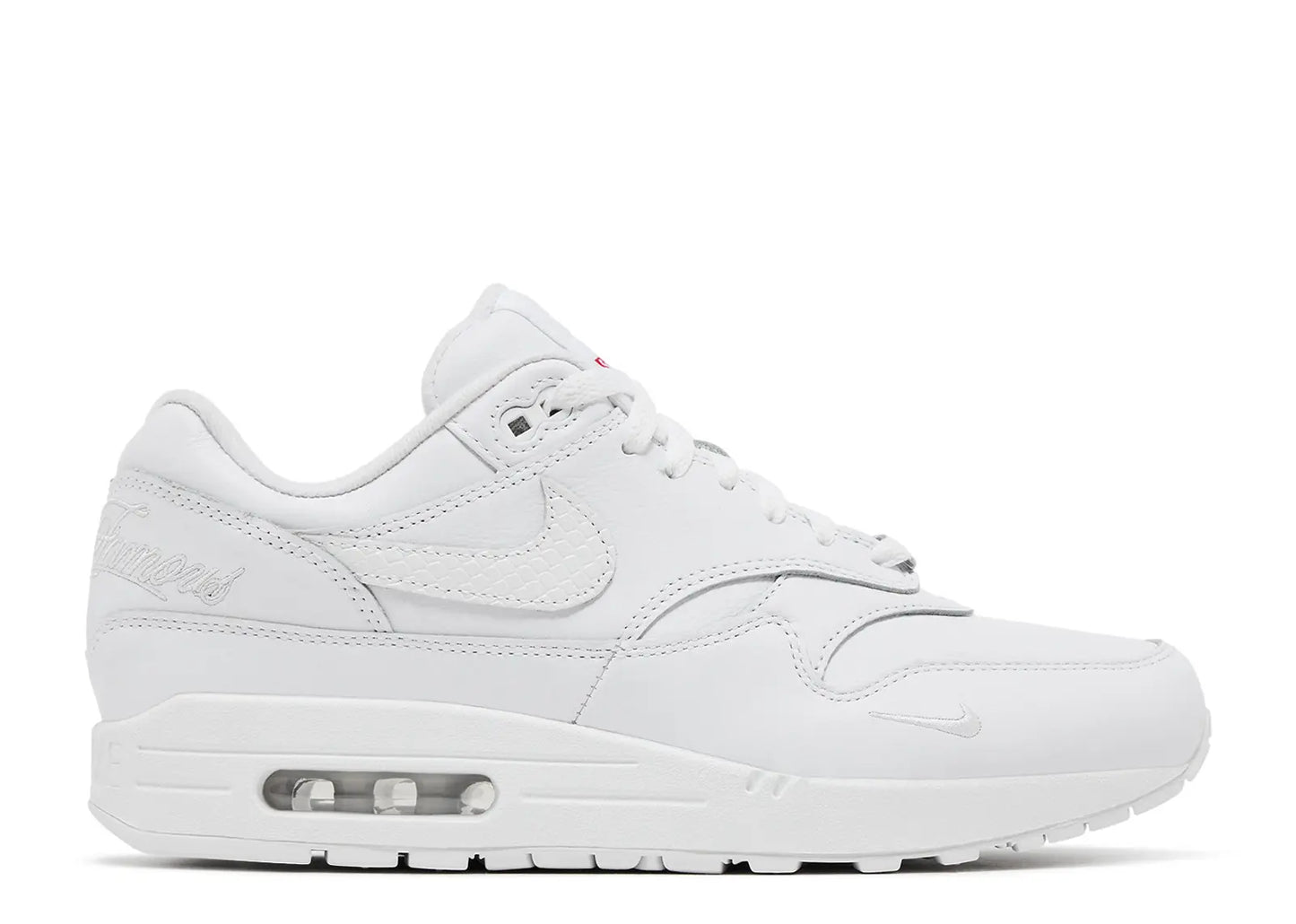 AIR MAX 1 87’ SUPREME SP TRIPLE WHITE (BRAND NEW)