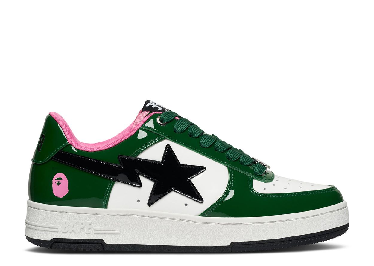BAPESTA #1 M2 GREEN PINK (BRAND NEW)
