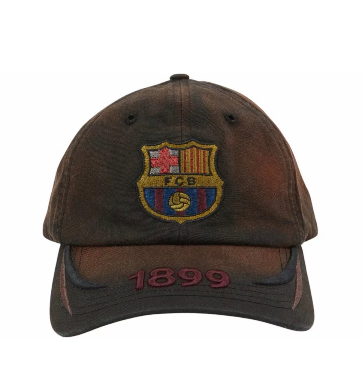 TRAVIS SCOTT FC BARCELONA 1899 DISTRESSED HAT (BRAND NEW)
