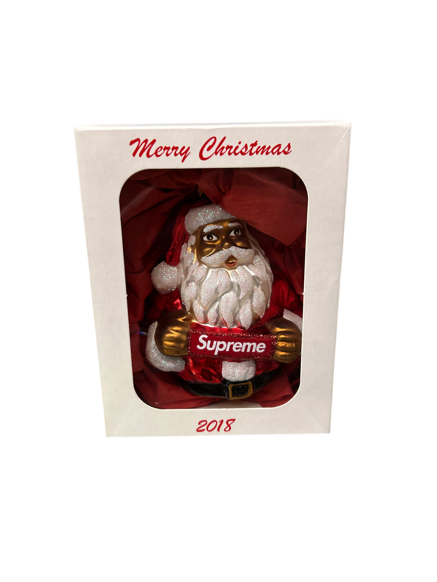 SUPREME SANTA CLAUSE CHRISTMAS ORNAMENT (BRAND NEW)
