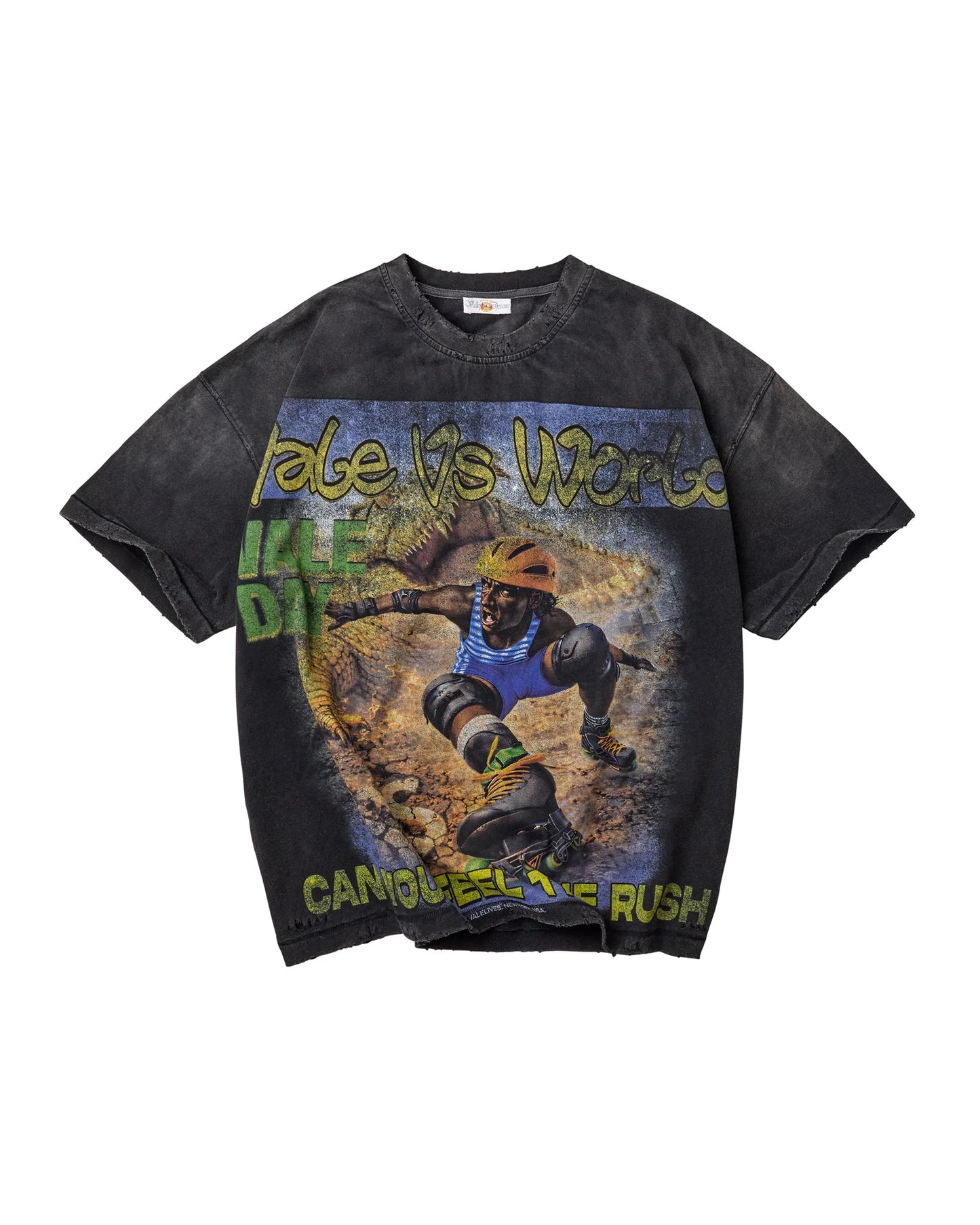 VALE FOREVER RUSH TEE “BLACK” (BRAND NEW)