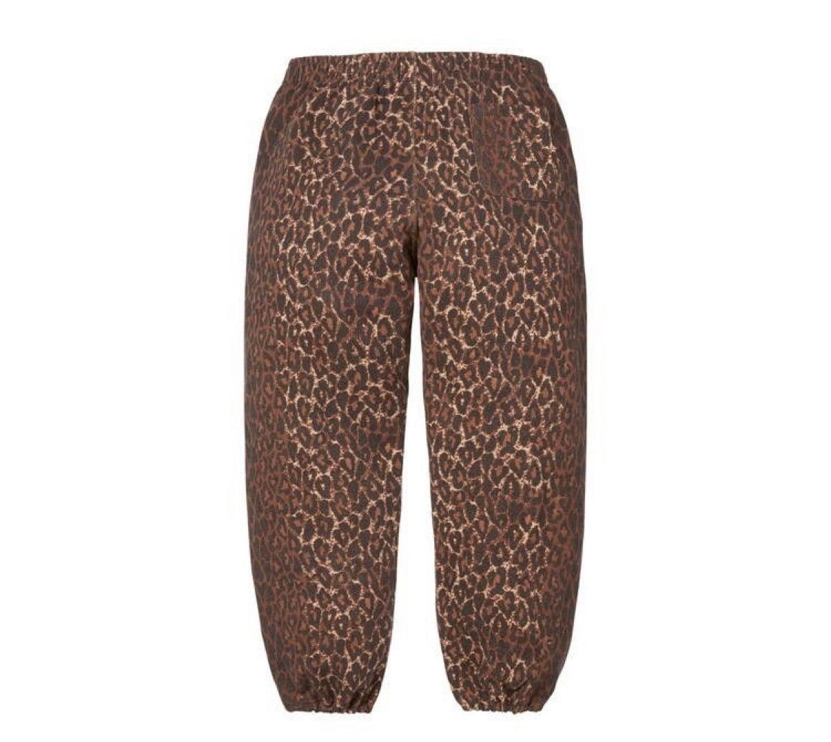 SUPREME X NUMBER NINE DRAWSTRING SWEATPANTS LEOPARD (BRAND NEW)