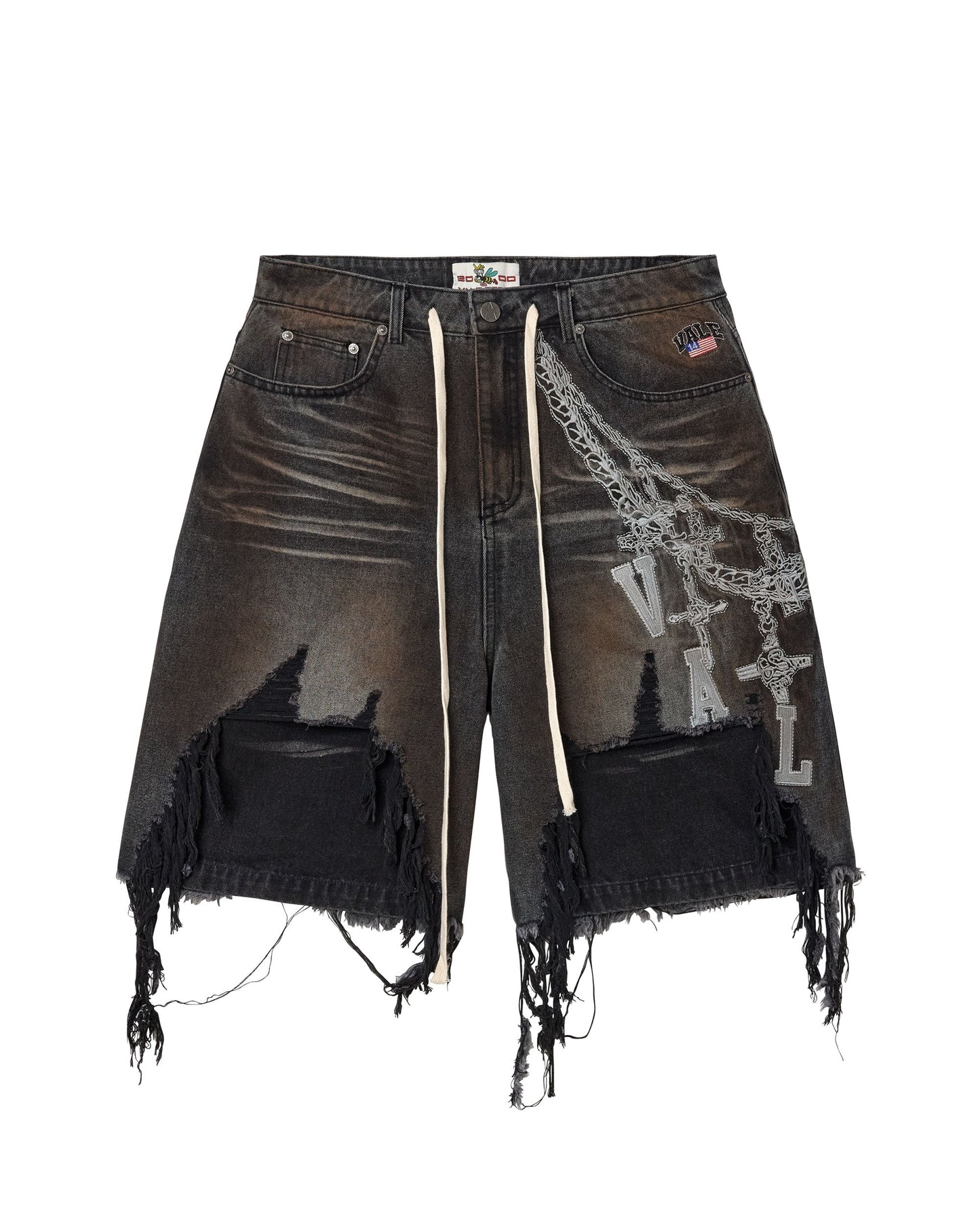 VALE FOREVER CHAIN SHORTS “BLACK” (BRAND NEW)