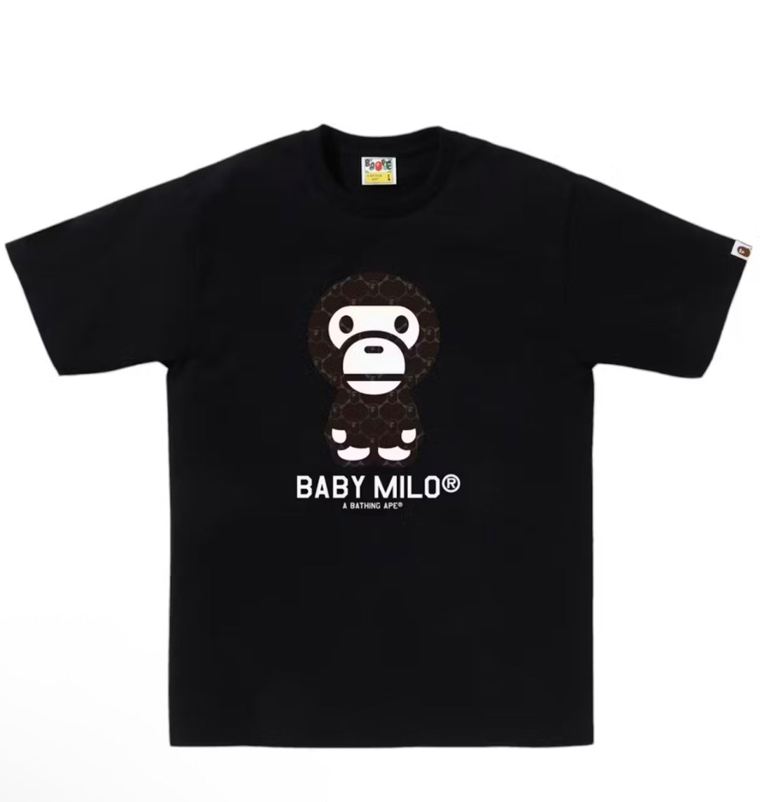 BAPE COLLEGE MONOGRAM BABY MILO (BRAND NEW)