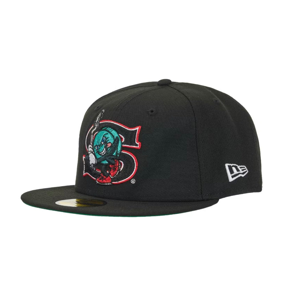 SUPREME SALEM NEW ERA 59FIFTY FITTED CAP BLACK (BRAND NEW)