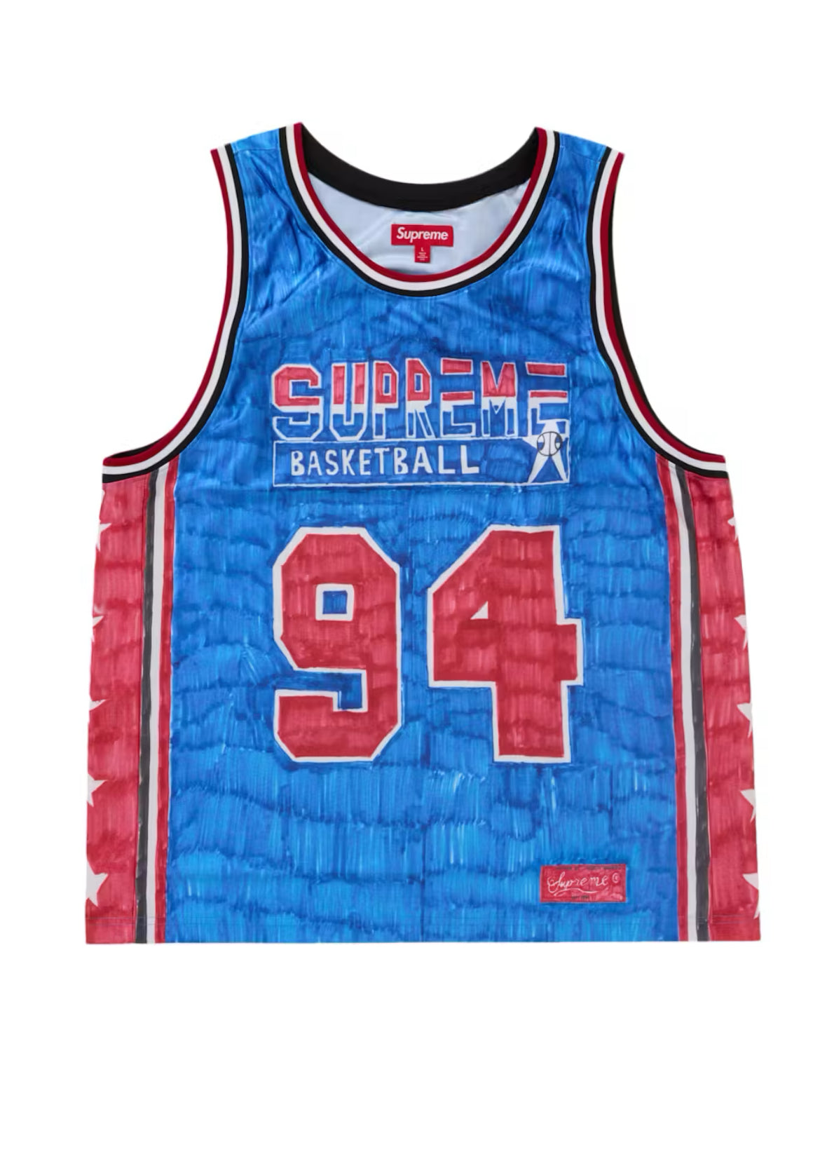 SUPREME MARKER BASKETBALL JERSEY (BRAND NEW)