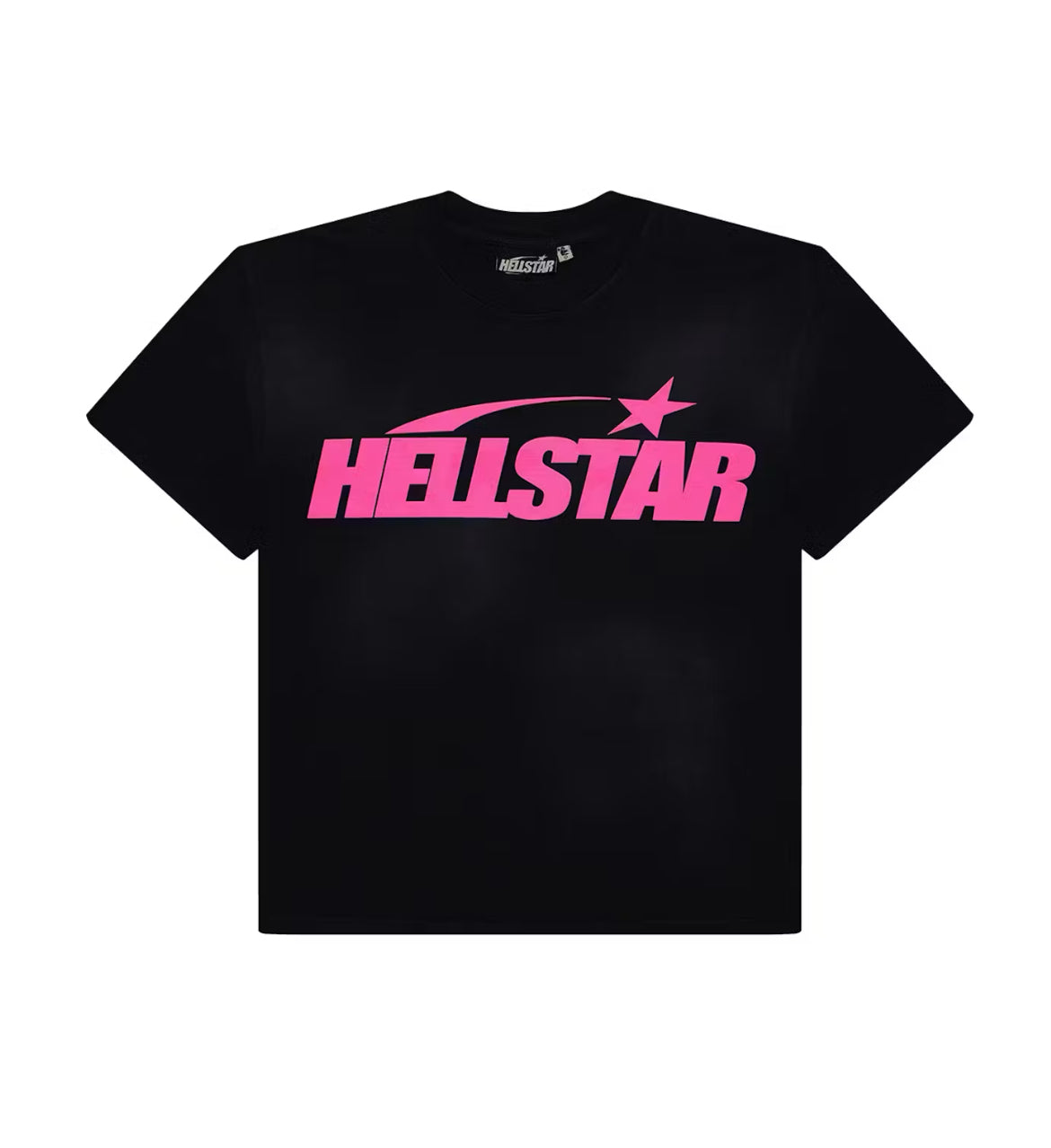 HELLSTAR CLASSIC GEL PRINT FADED BLACK TEE (VNDS)