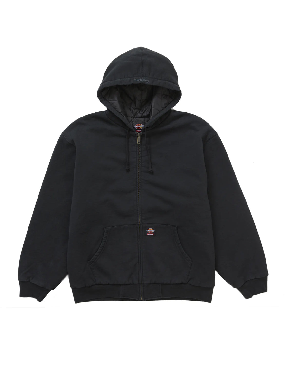 SUPREME X DICKIES BLACK ZIP UP (BRAND NEW)