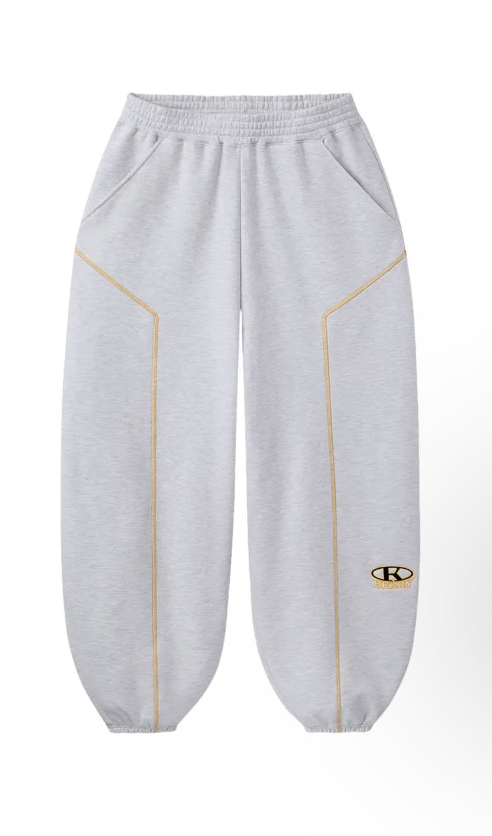 RASPBERRY HILLS GV GALLERY BLANK SCRUNCH SWEATS “HEATHER GREY” (BRAND NEW)