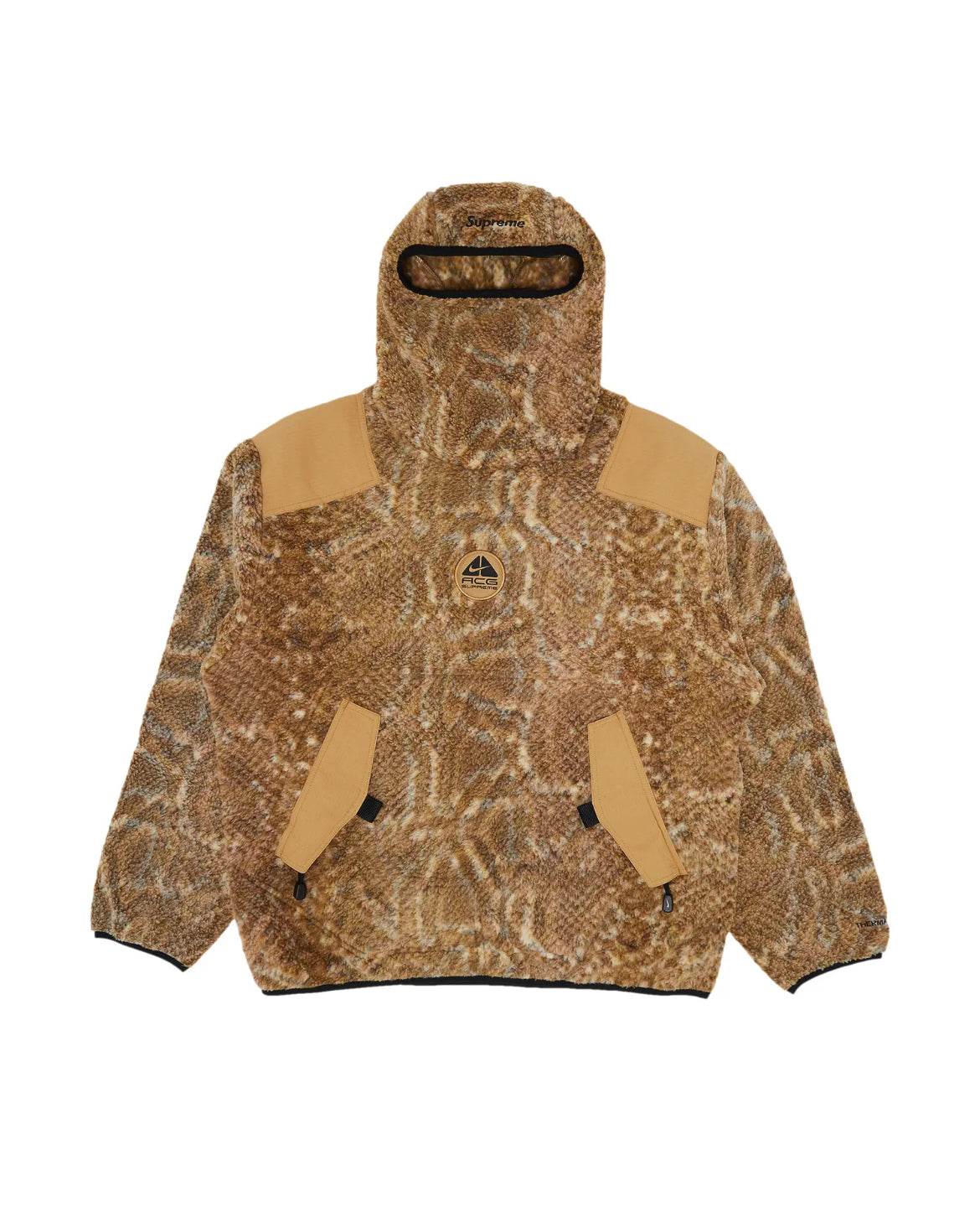 SUPREMD X NIKE ACG FLEECE PULLOVER “GOLD SNAKESKIN” (PRE-OWNED)