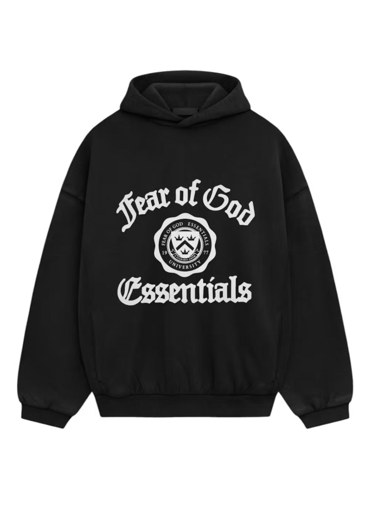 ESSENTIALS FEAR OF GOD UNIVERSITY HOODIE (BRAND NEW)