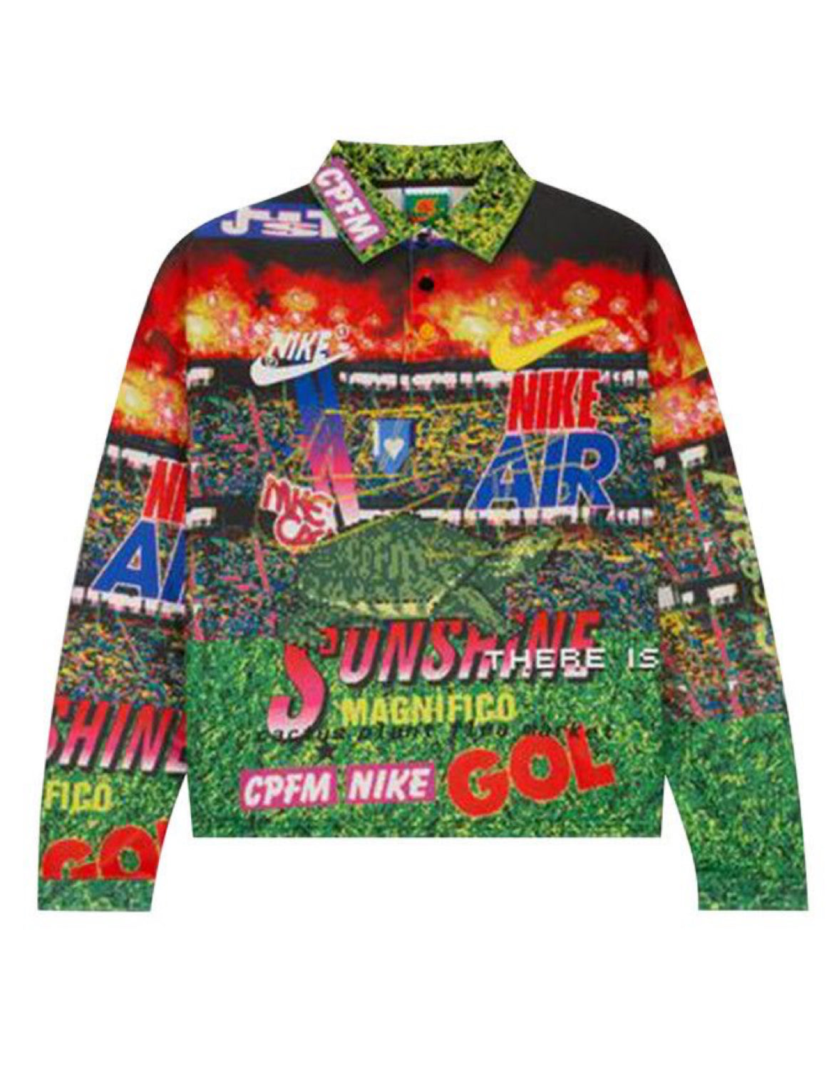 NIKE X CACTUS PLANT FLEA MARKET LONG SLEEVE POLO (PREOWNED)