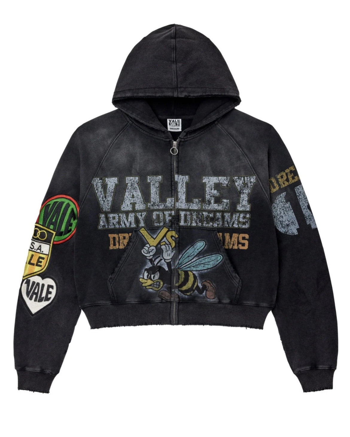 VALE VALLEY OF DREAMS ZIP UP HOODIE (BRAND NEW)