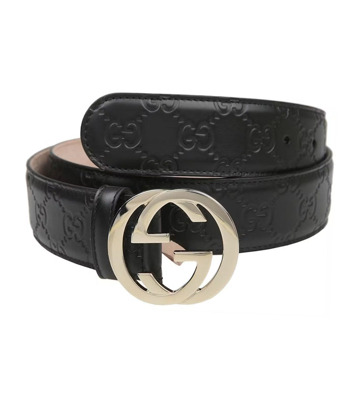 GUCCI INTERLOCKING GG MONOGRAM BELT (PREOWNED)
