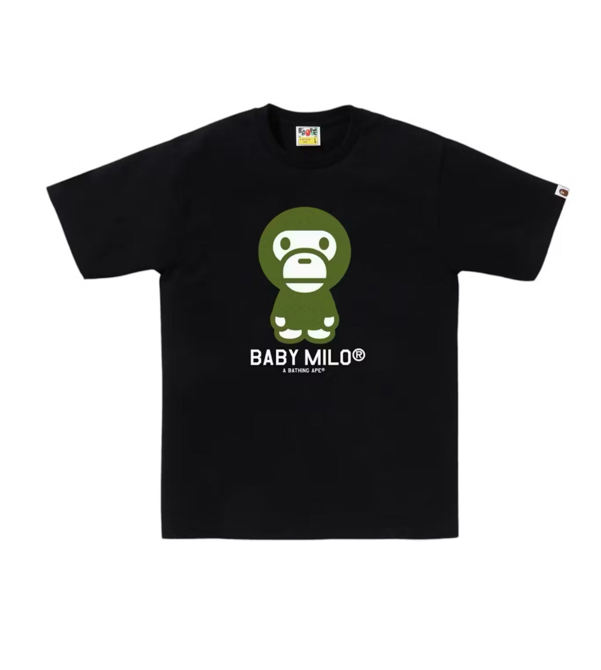 BAPE BABY MILO MONOGRAM BLACK TEE (BRAND NEW)