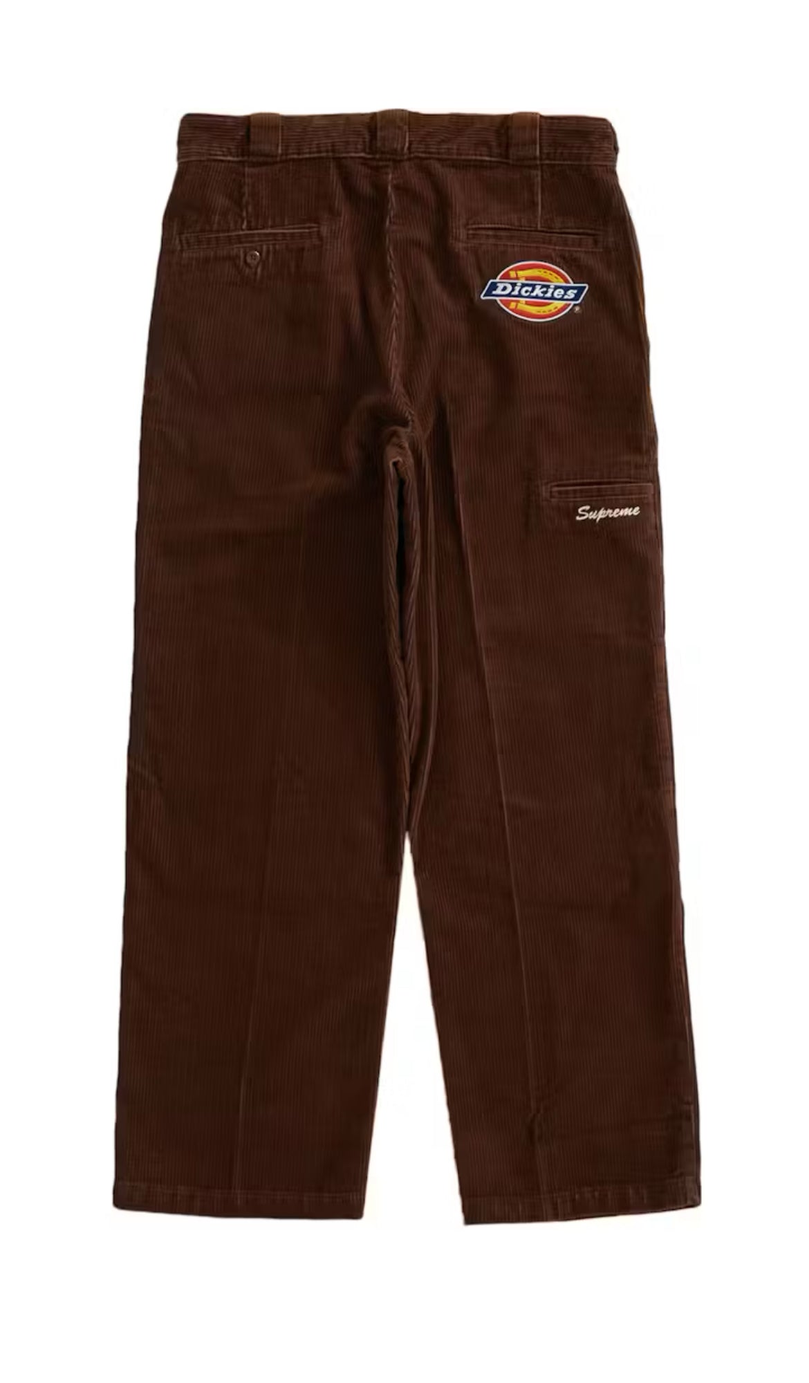 SUPREME X DICKIES CORDUROY DOUBLE KNEE WORK PANTS (PRE-OWNED)