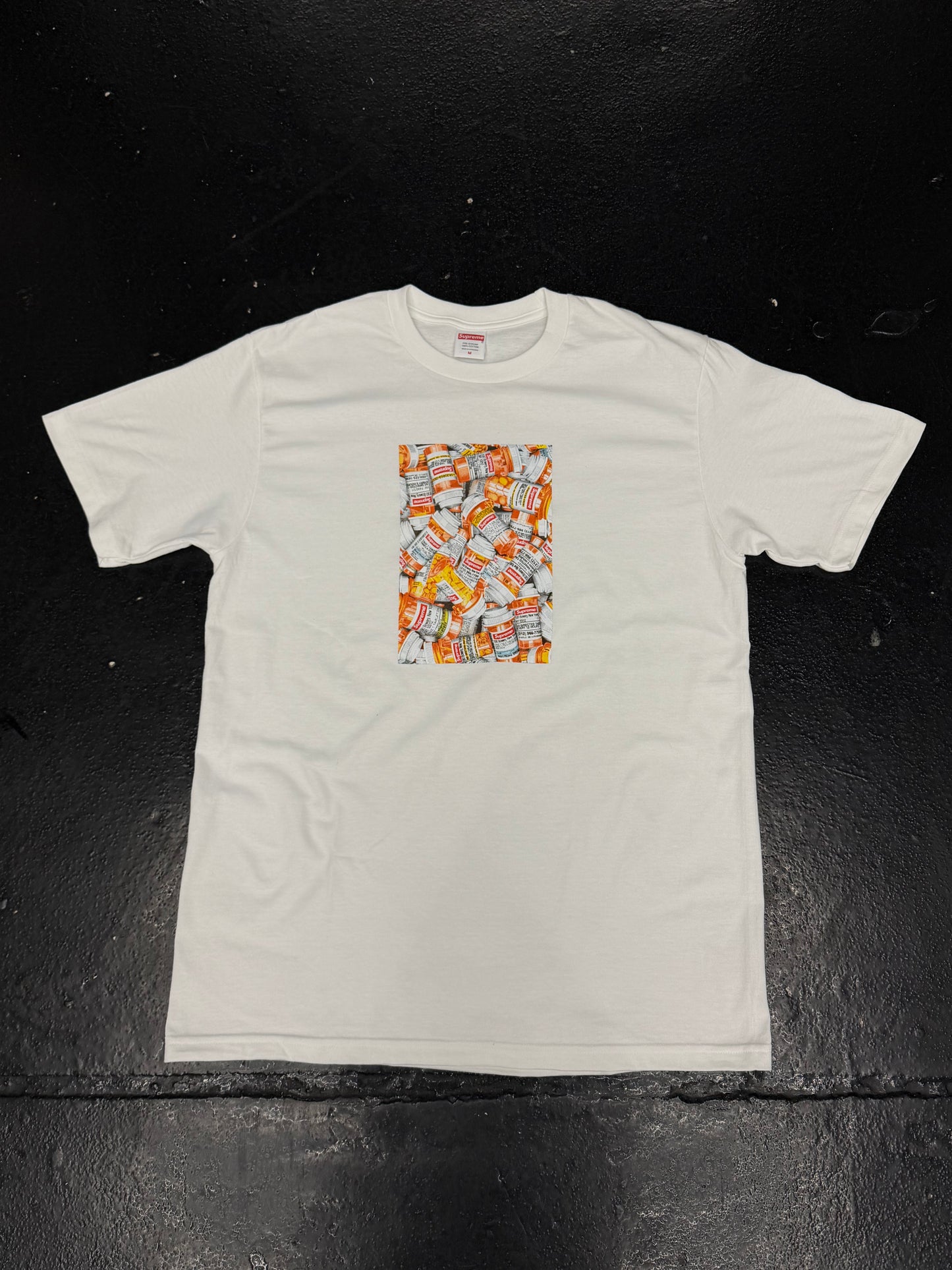 SUPREME WHITE PILLS TEE (BRAND NEW)