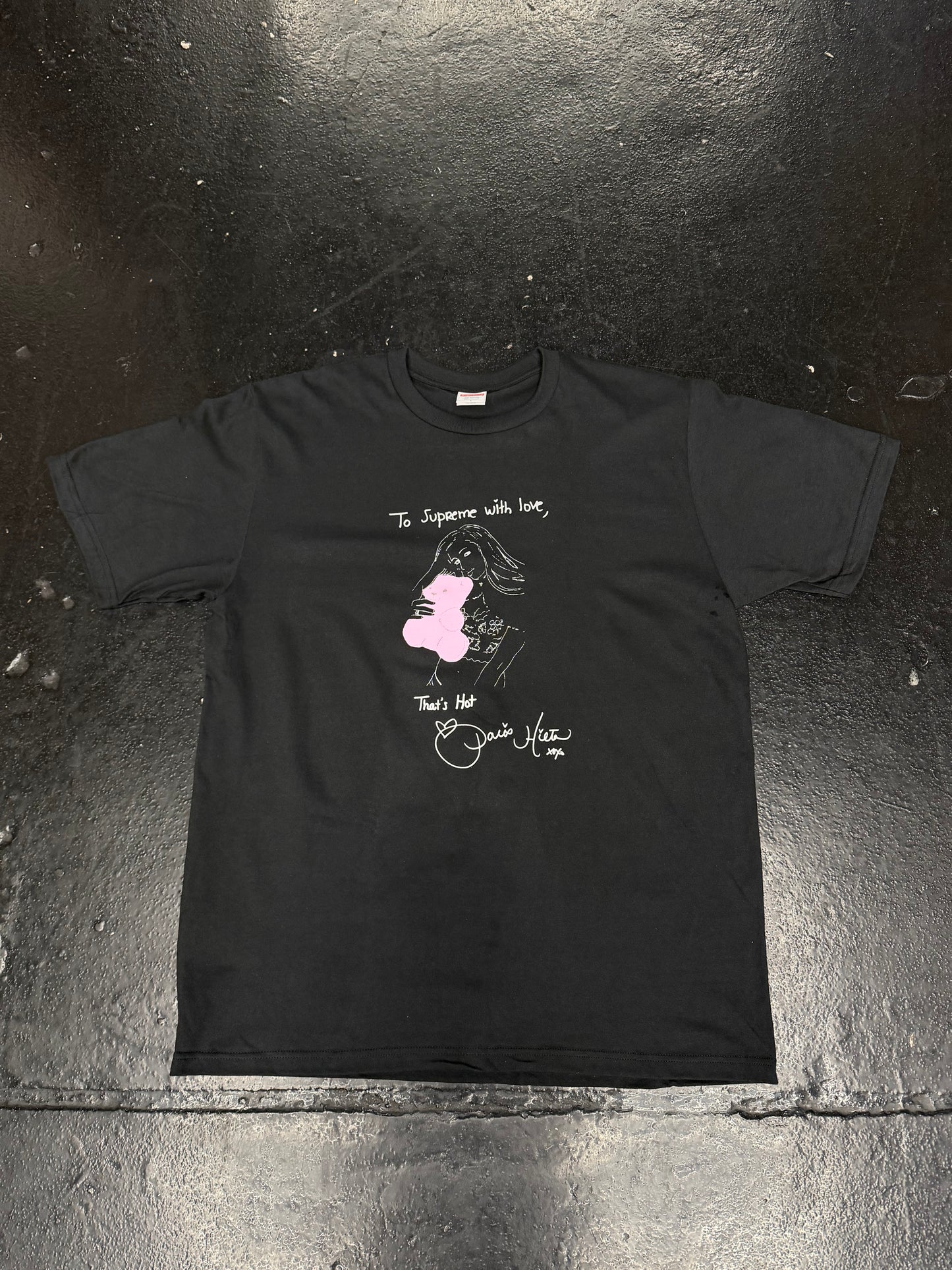SUPREME BLACK PARIS TEE (BRAND NEW)