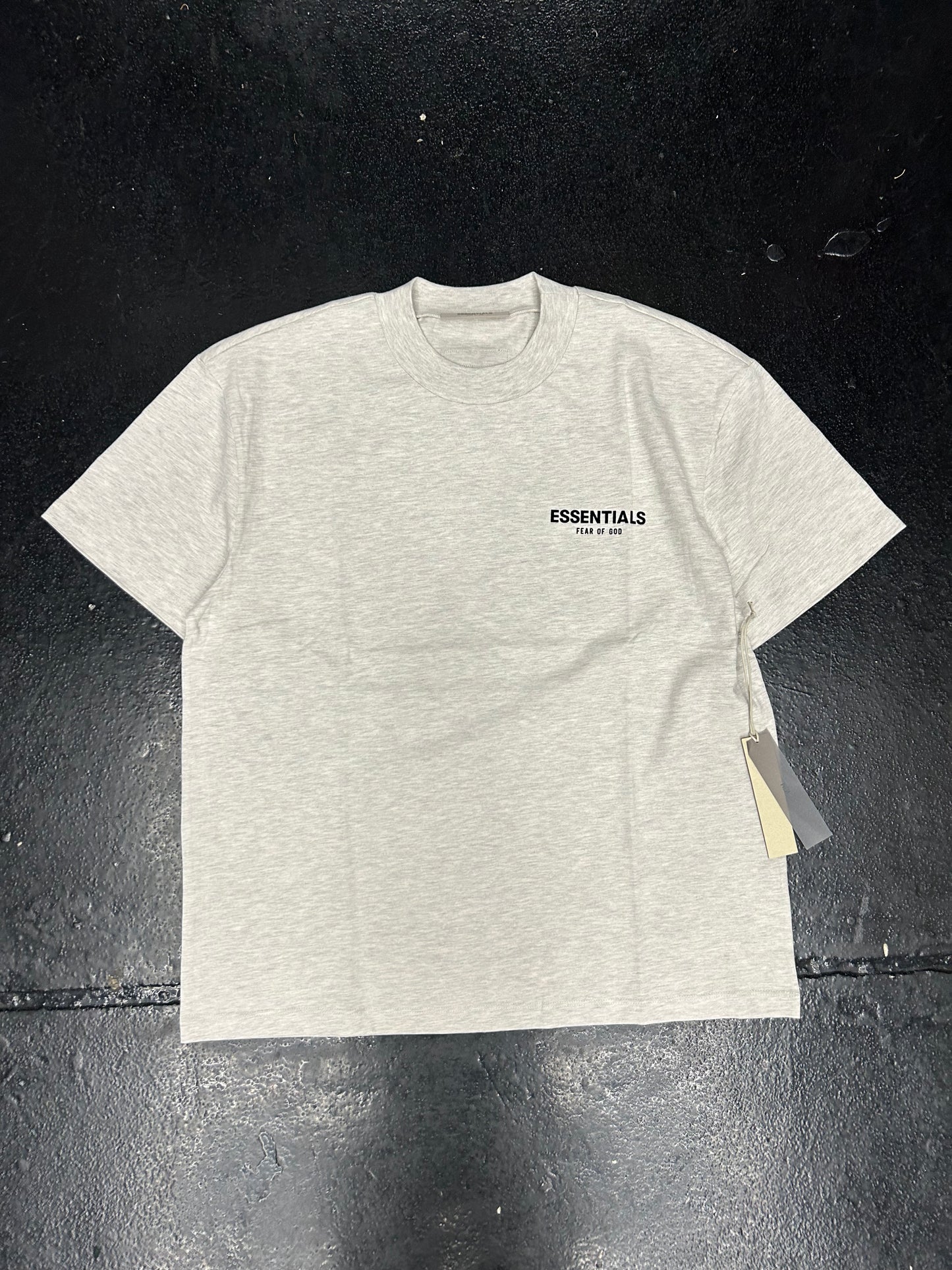 ESSENTIALS LIGHT OATMEAL OVERSIZED TEE (BRAND NEW)