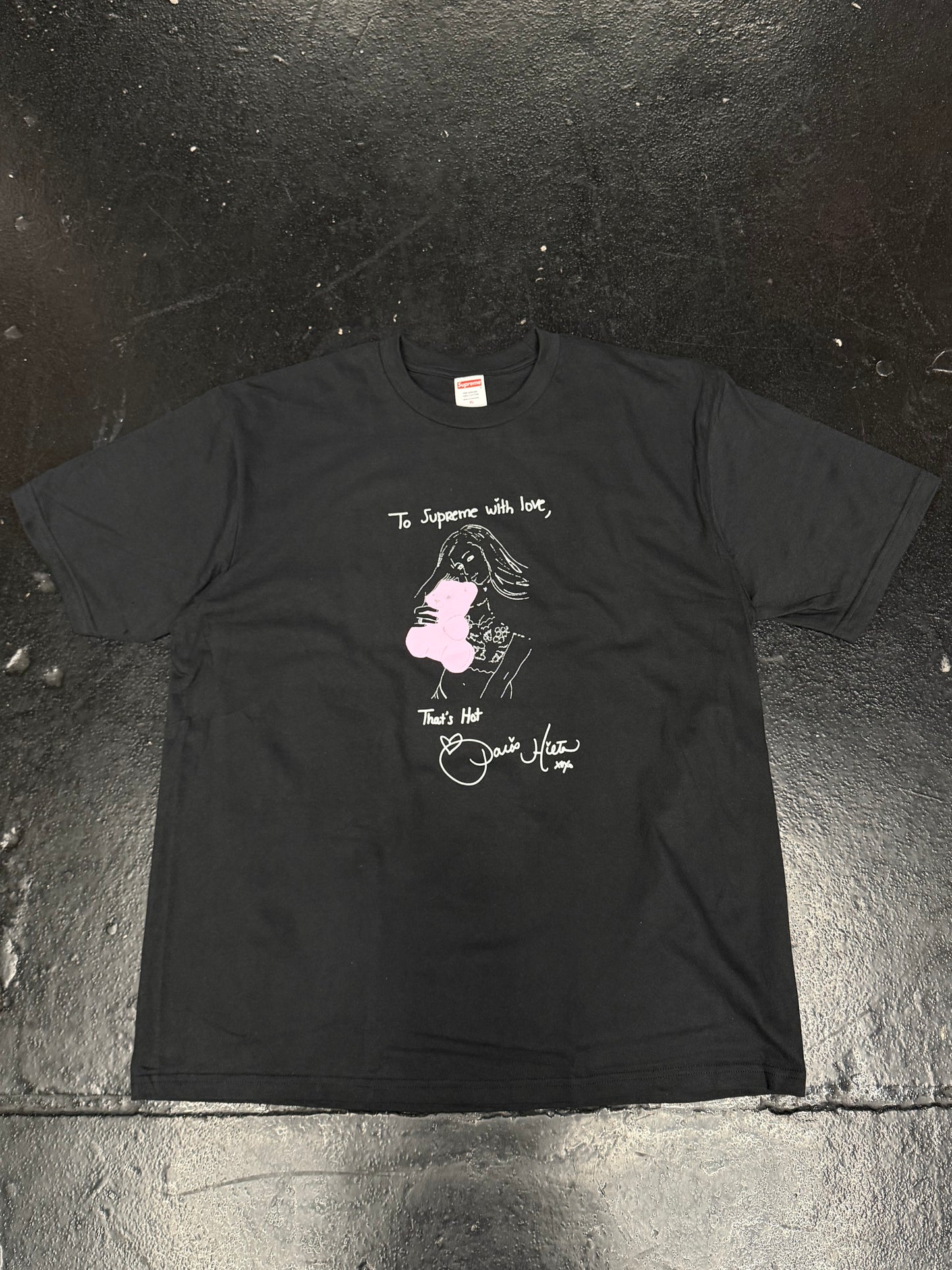 SUPREME BLACK PARIS TEE (BRAND NEW)