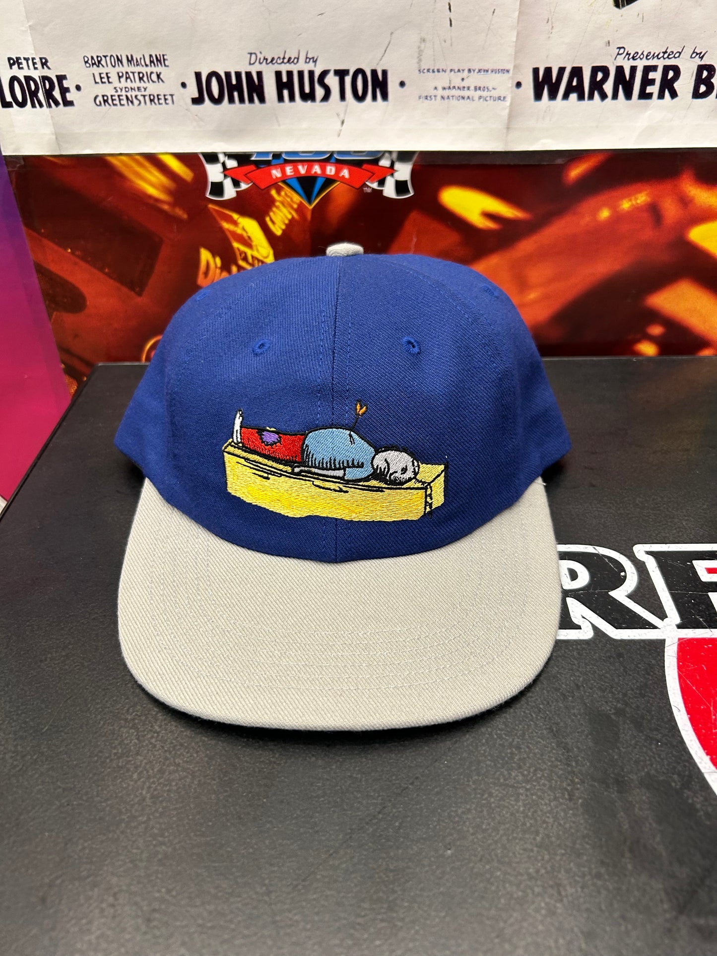 SUPREME NEIL BLENDER BLUE HAT (PRE OWNED)