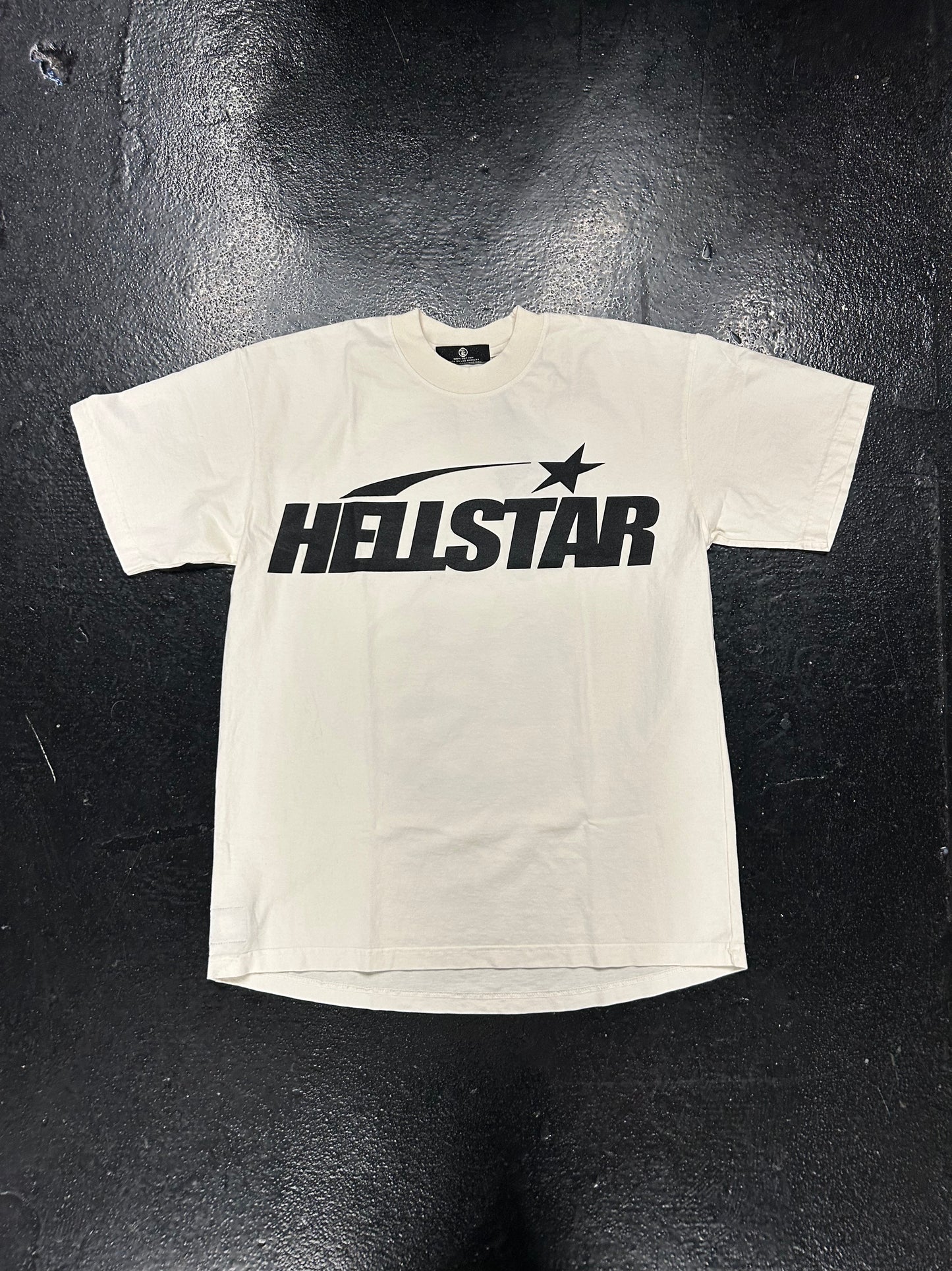 HELLSTAR LOGO WHITE TEE (BRAND NEW)