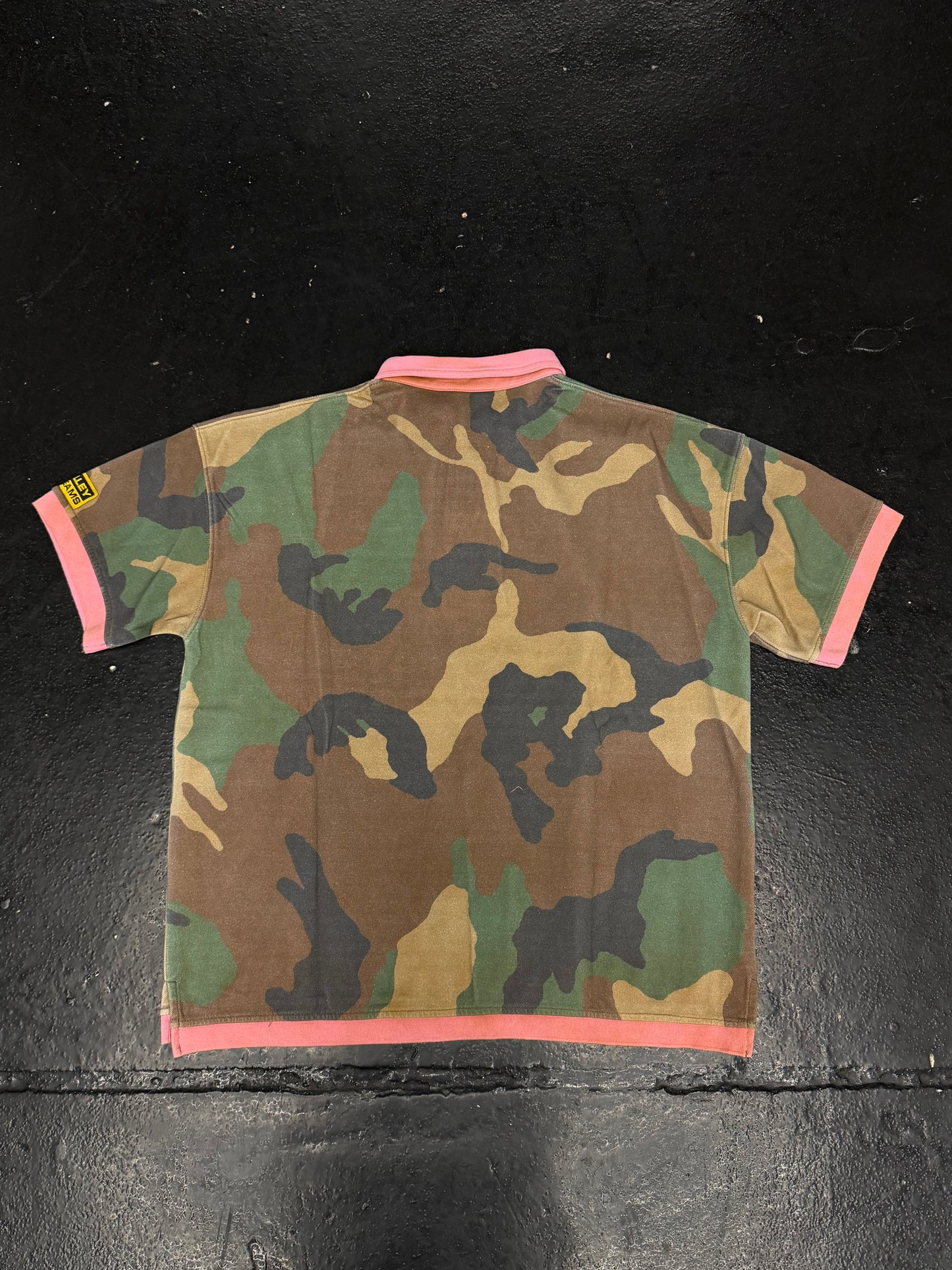 VALE FOREVER DROPOUT POLO PINK CAMO (BRAND NEW)
