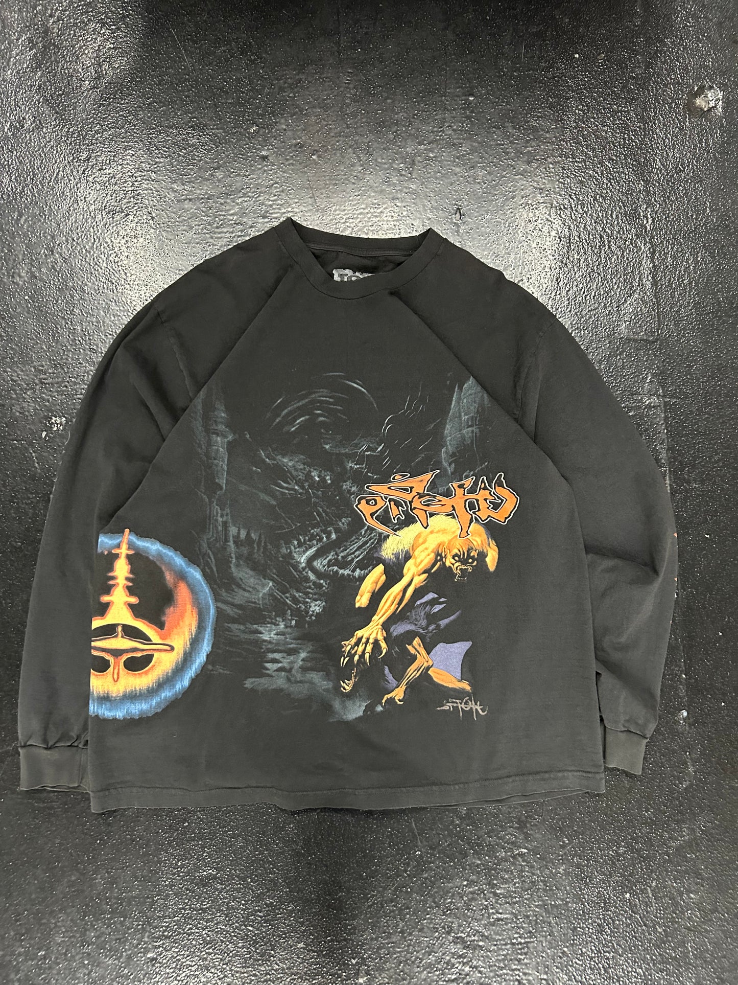 CACTUS JACK TRAVIS SCOTT UTOPIA MERCH BLACK LONG SLEEVE (BRAND NEW)