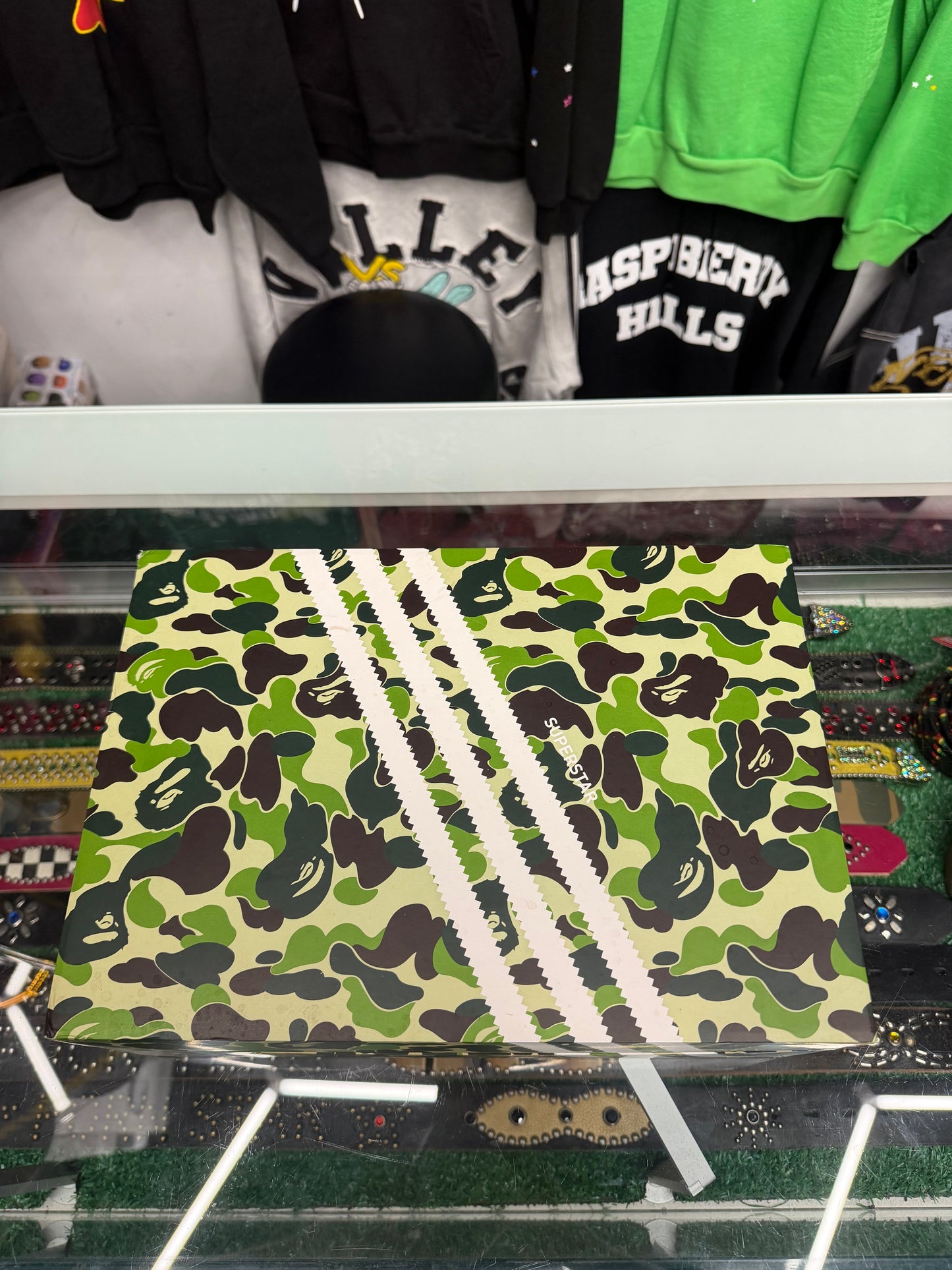 BAPE ADIDAS SUPERSTAR ABC CAMO (PRE-OWNED W/ BOX)